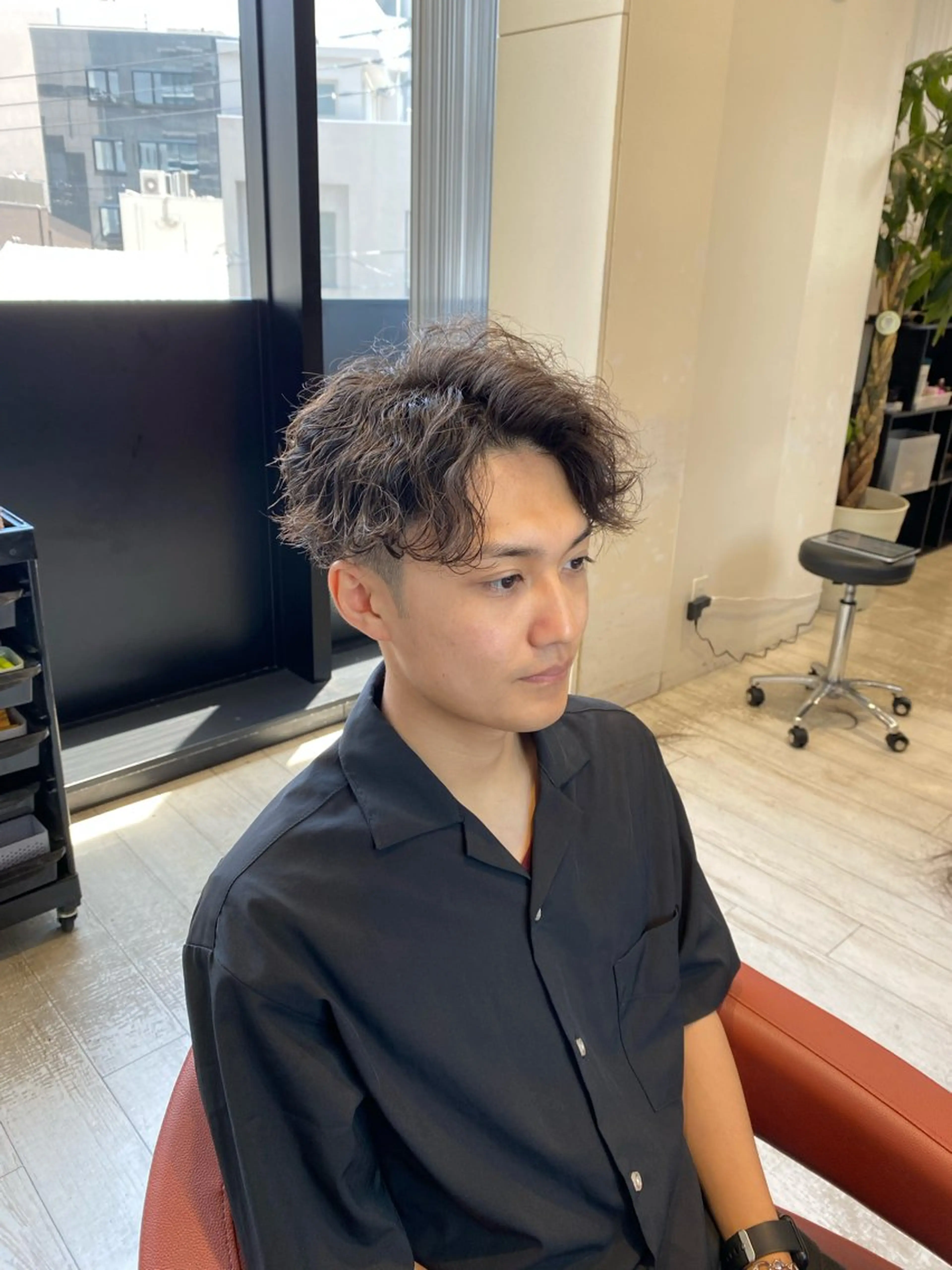 パーマ メンズ メンズパーマ 波巻きパーマ スパイラルパーマ カット パーマ STYLE エキシティ店所属・【似合わせパーマ】 STYLE 杉原　魁のヘアスタイル