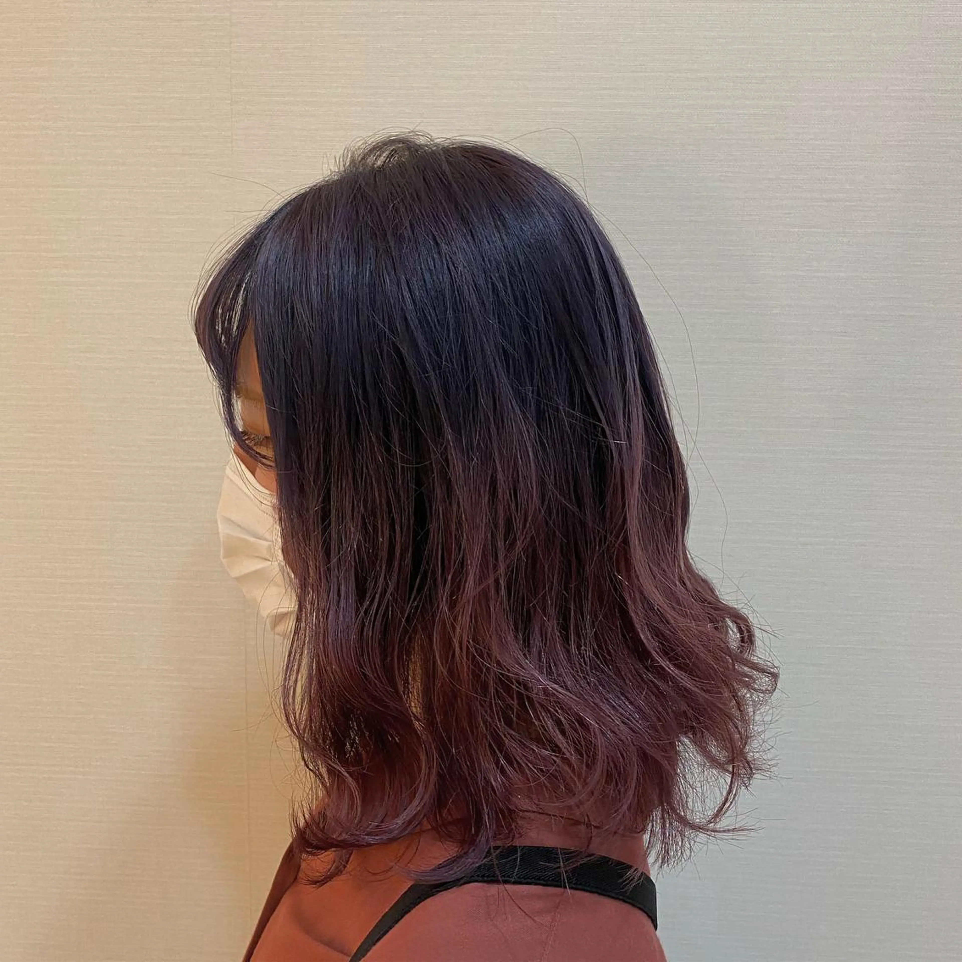 セミロング カラー 🟢NEGi🟣 🫧髪質改善のヘアスタイル