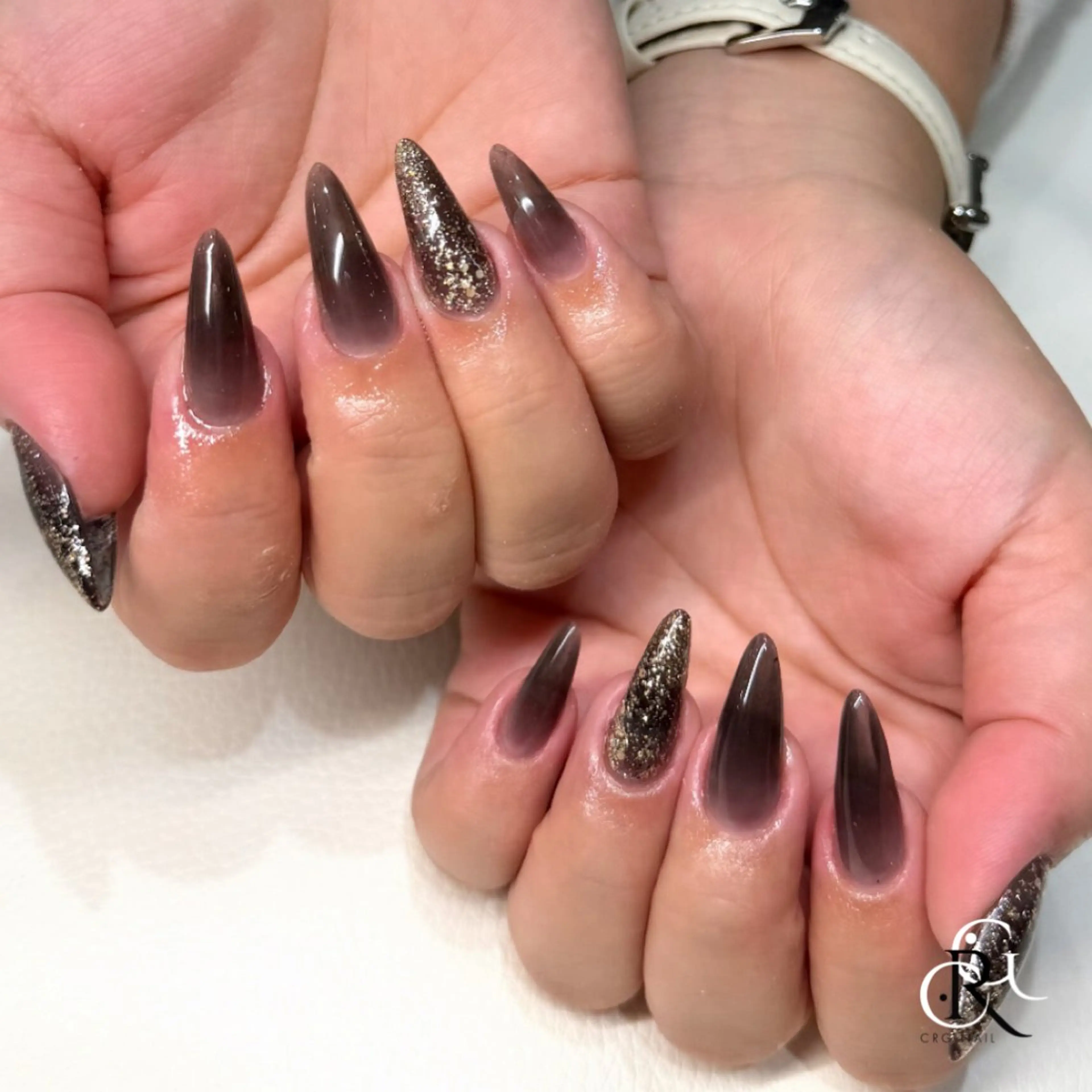 ネイル ハンドネイル 美フォルム✨ CRG　RURIのネイルデザイン