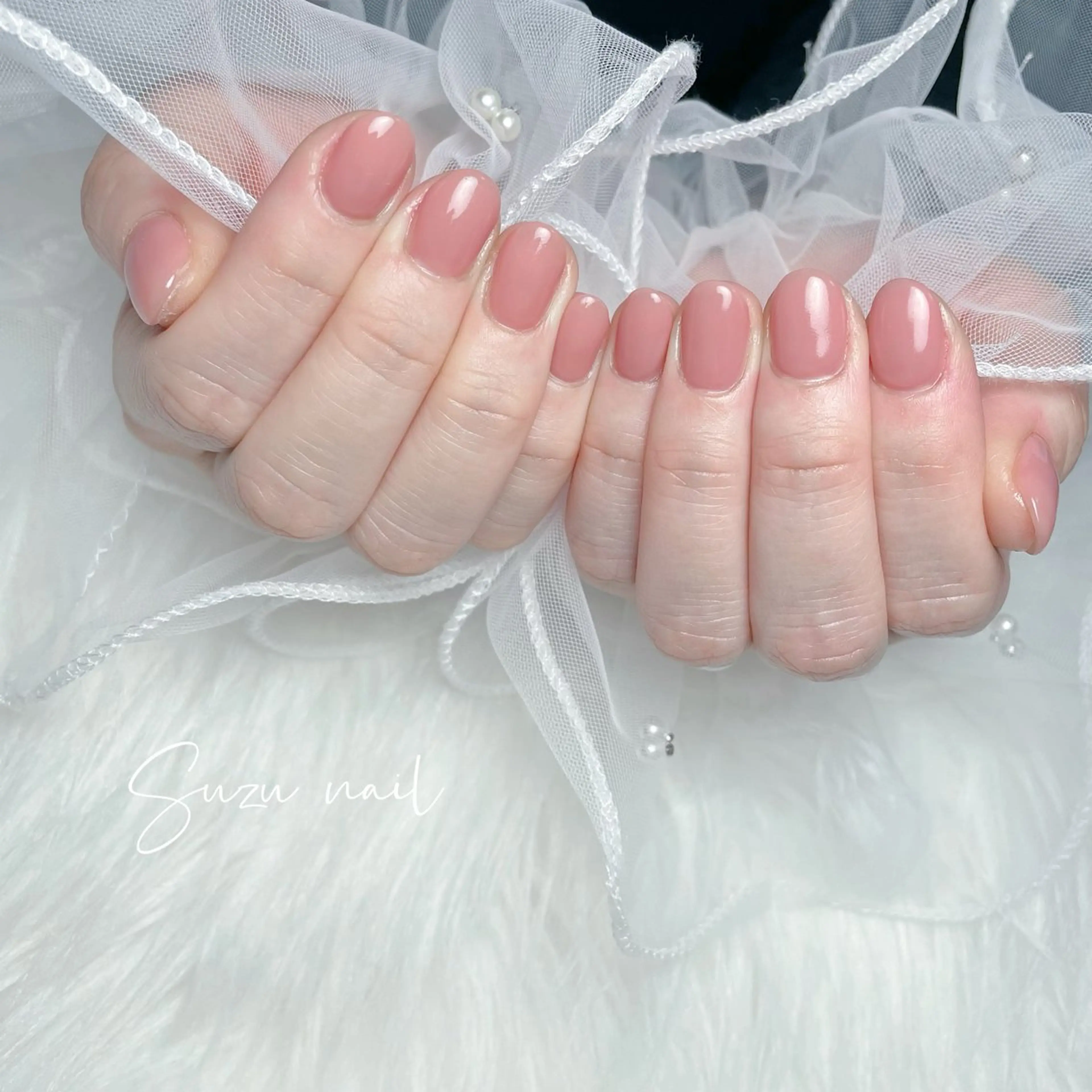 ネイル ワンカラーネイル ハンドネイル ✨Suzu nail✨のネイルデザイン