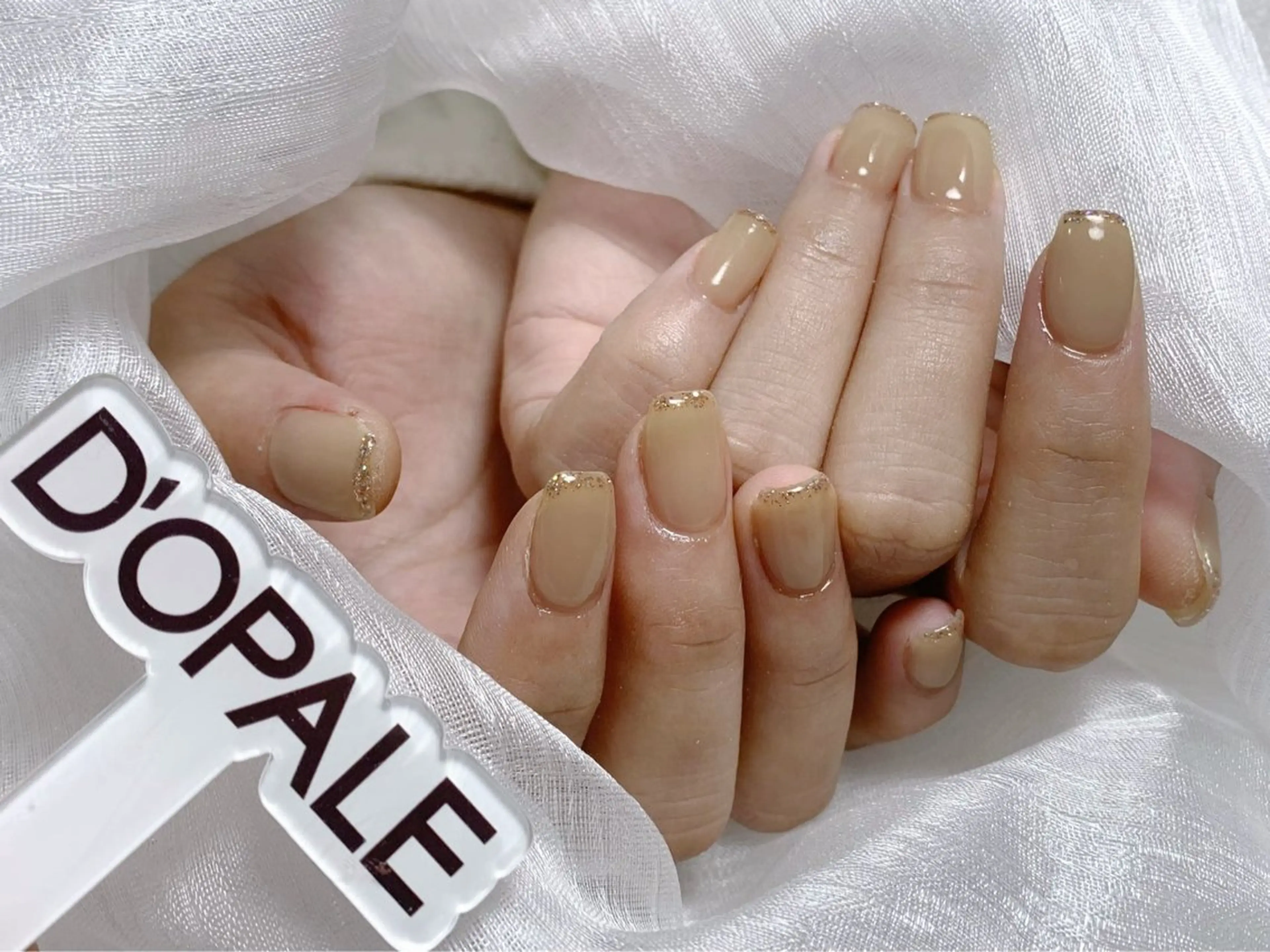 ネイル ジェルネイル グラデーション 韓国ネイル ミラーネイル 夏ネイル ドパルネイル 上野店サロンのネイルデザイン