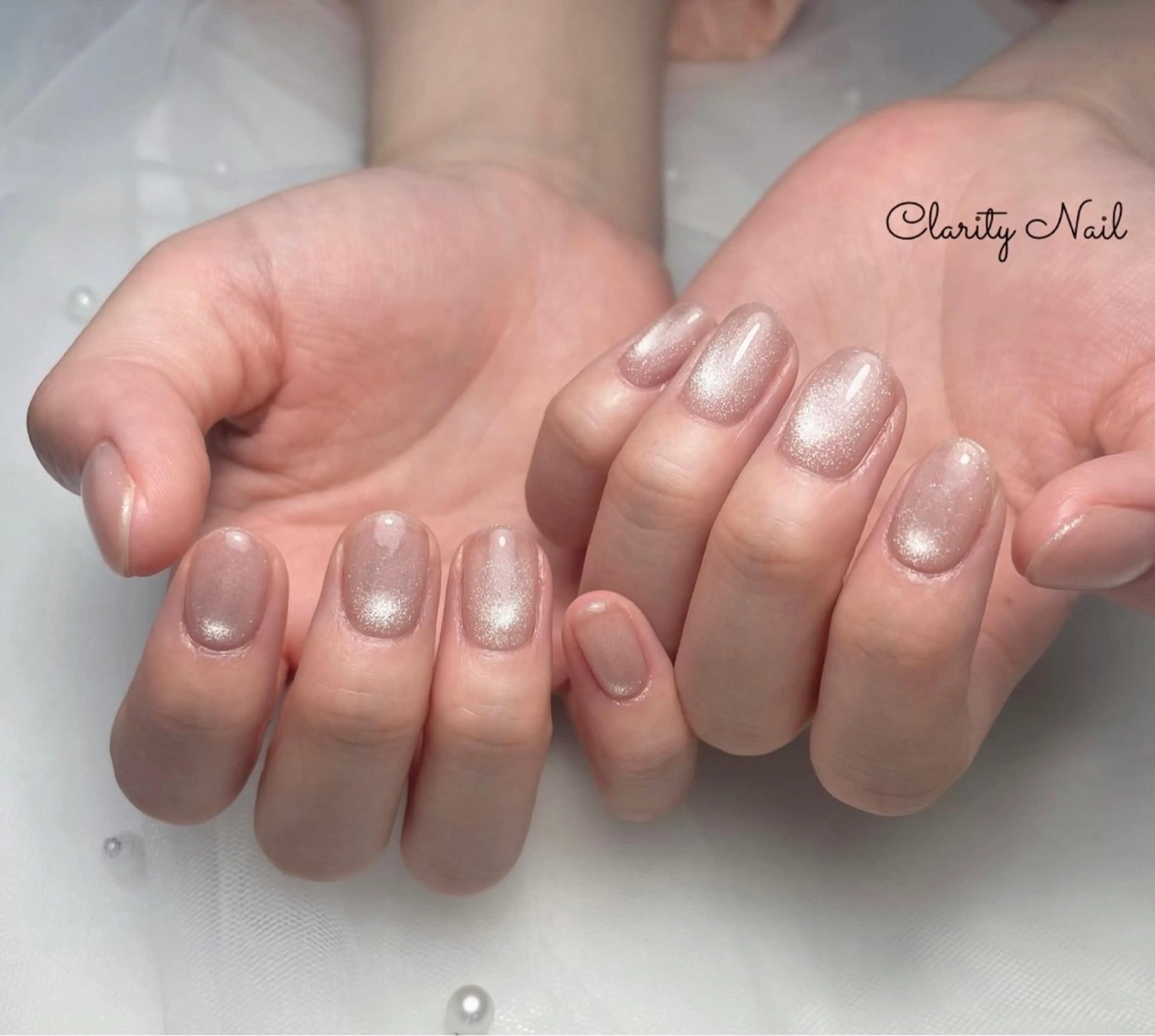 ネイル マグネットネイル ワンカラーネイル ハンドネイル Clarity Nailのネイルデザイン