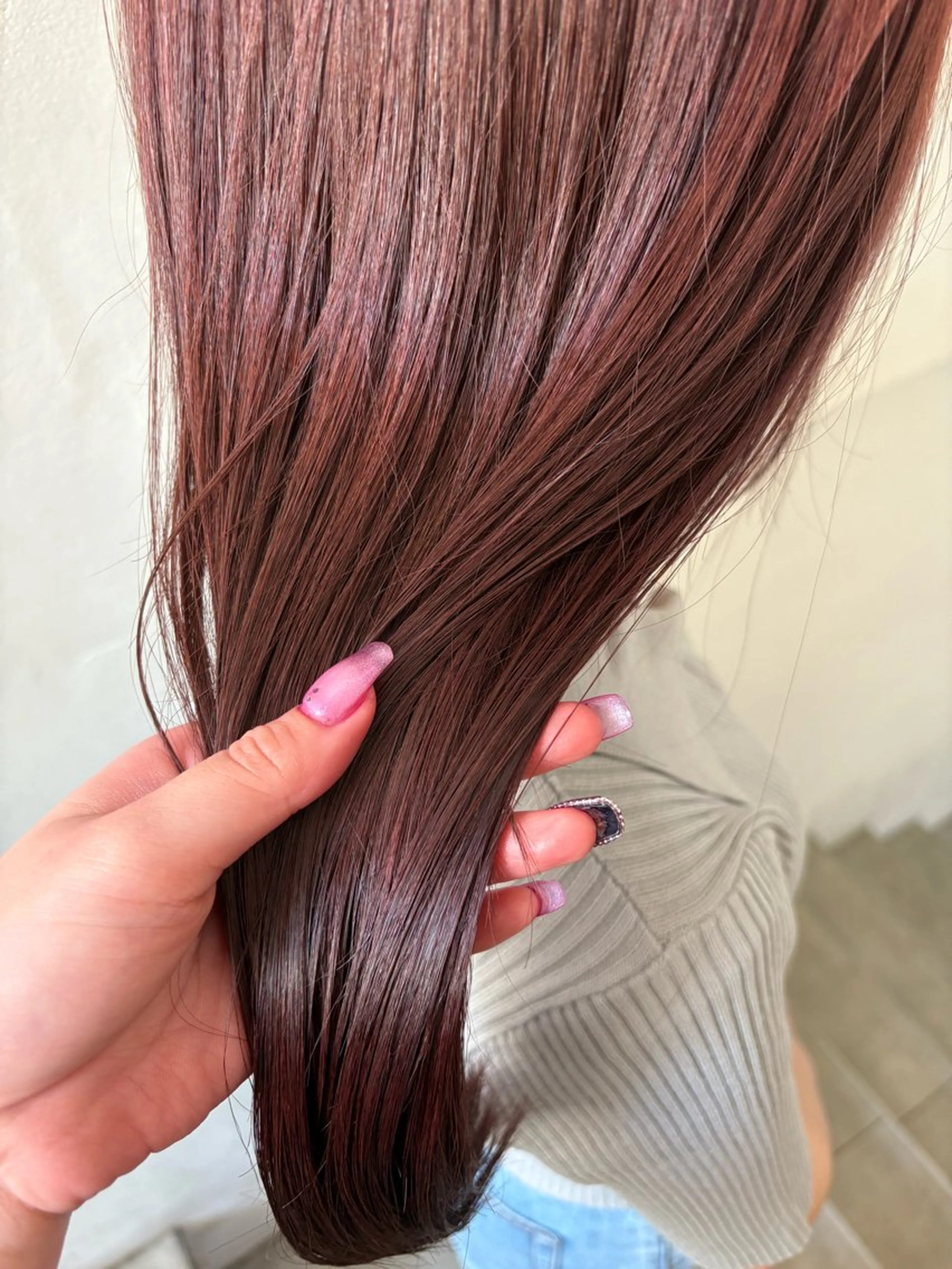 カラー 暖色ハイトーン/ moe🍒✨❤️のヘアスタイル