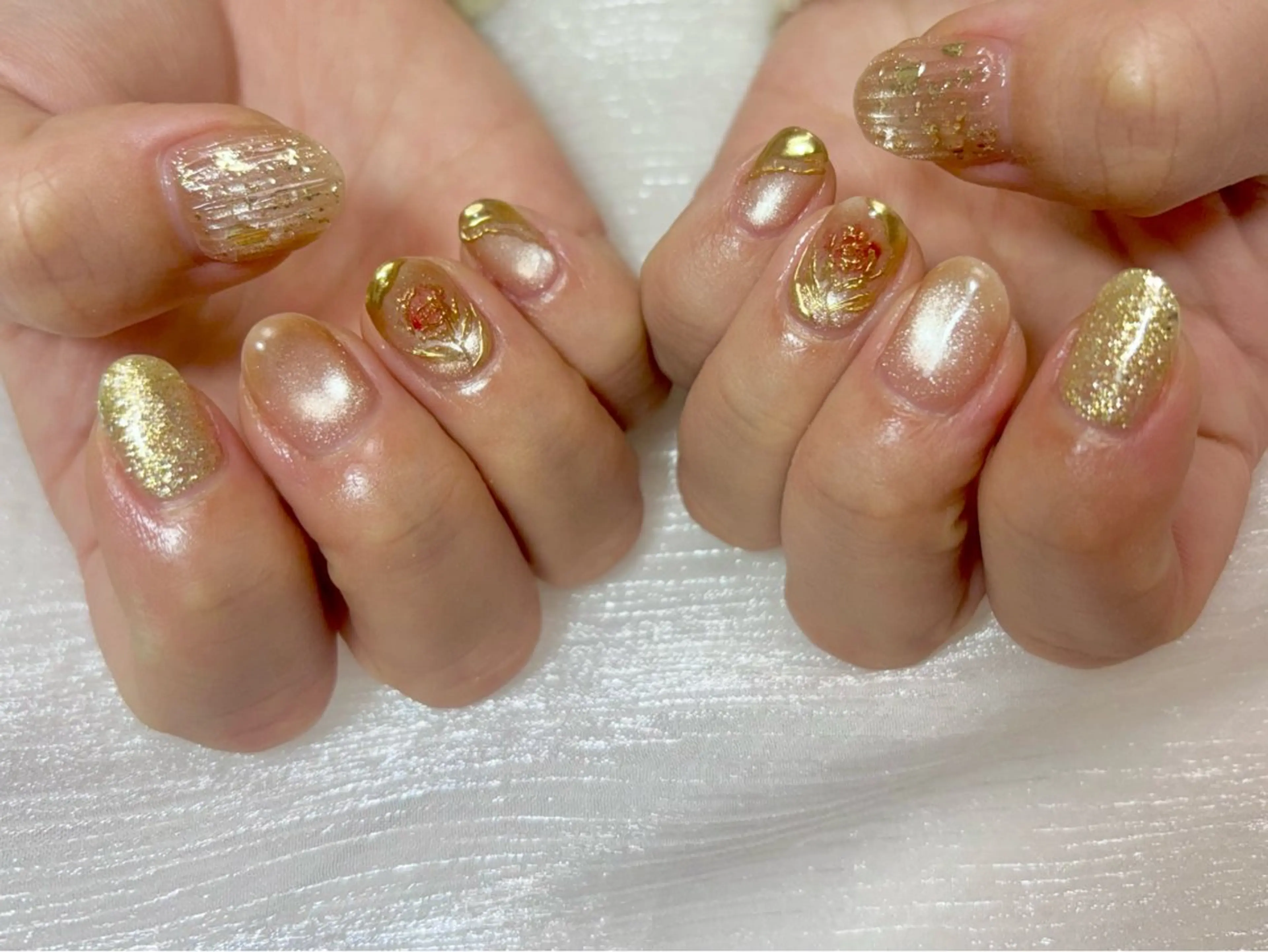 ネイル ハンドネイル yurina ☆のネイルデザイン