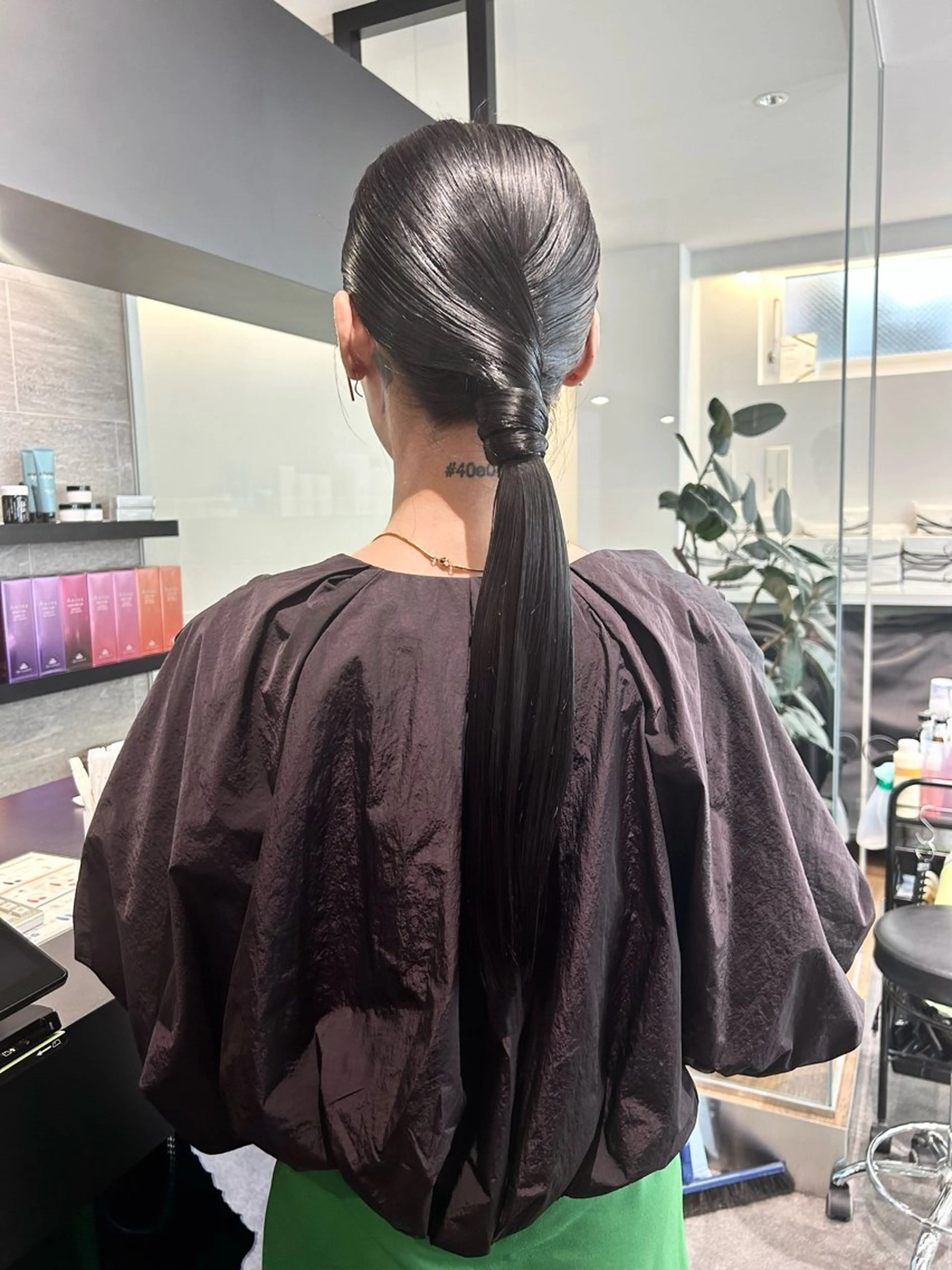 ロング ヘアアレンジ 🎀ヘアセット透明感 /REINA🎀のヘアスタイル