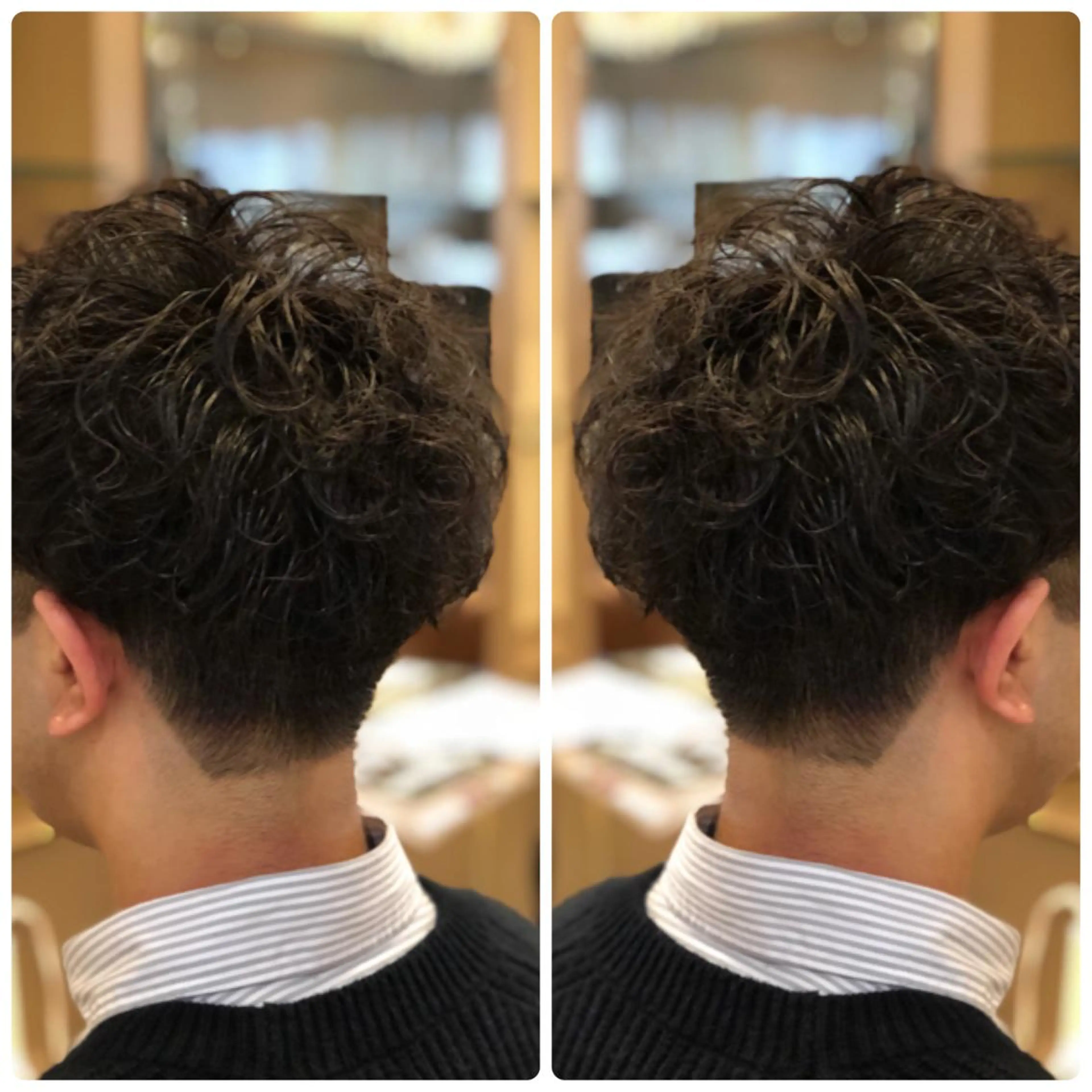 ショート パーマ メンズ 小山内 龍一郎 店長のヘアスタイル