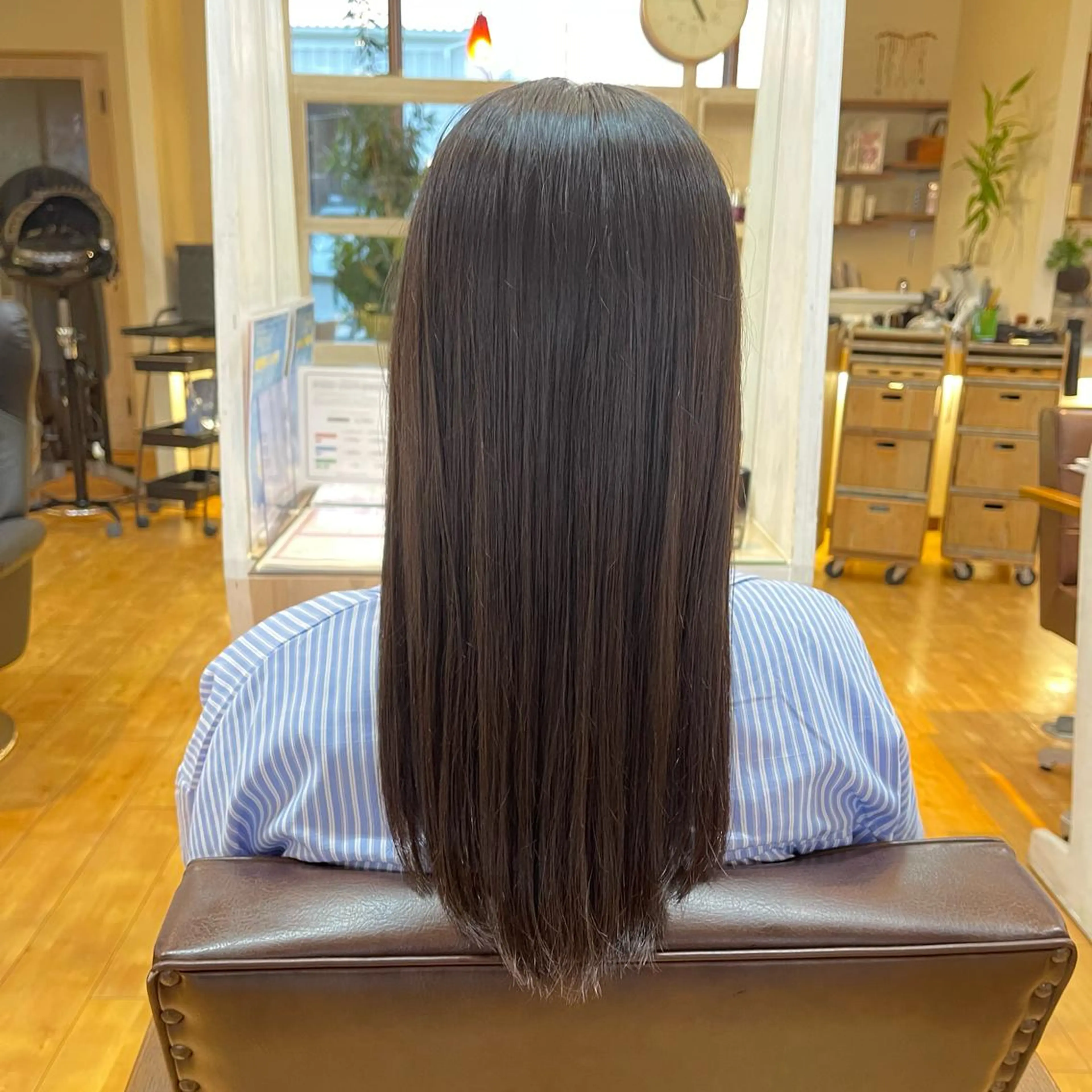 ロング 縮毛矯正 トリートメント BALANCE vivi バランス ヴィヴィ所属・梶谷 和希のヘアスタイル