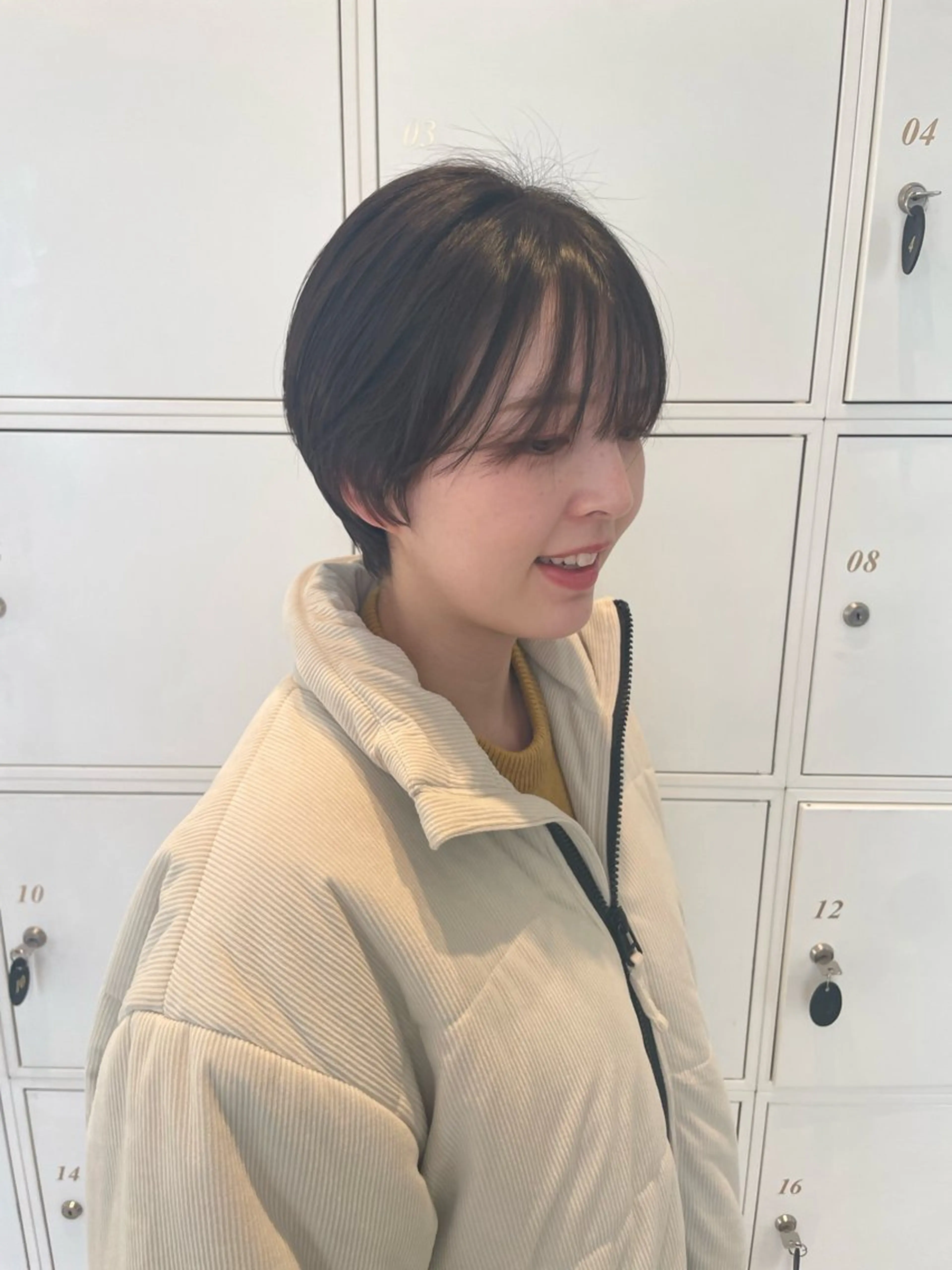 ショート ショートヘア カット 鶴岡で縮毛矯正なら お任せ！ハヤシナオミのヘアスタイル