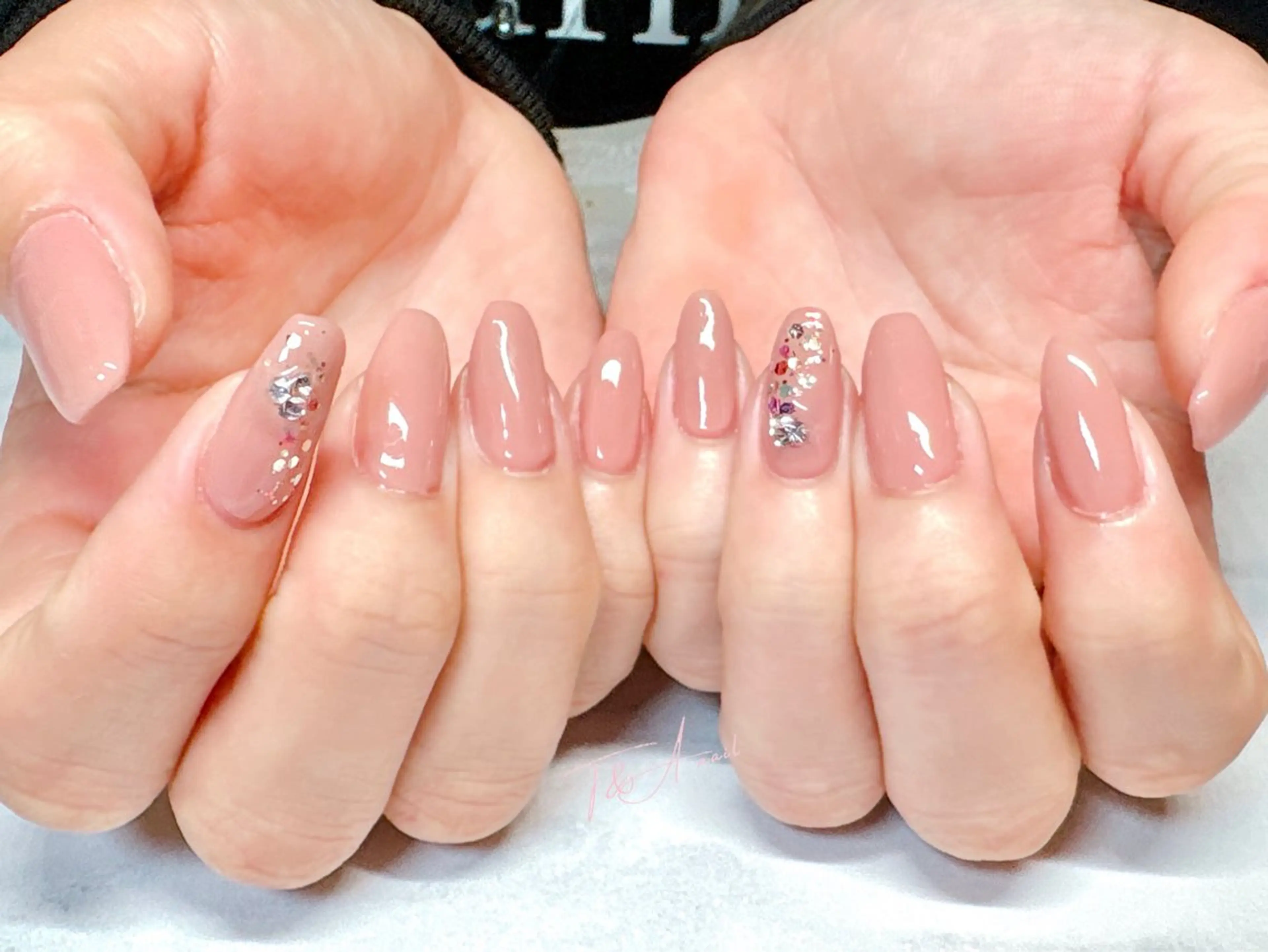 ネイル ジェルネイル ニュアンスネイル オフィスネイル スカルプネイル シンプルネイル ハンドネイル T&A nailのネイルデザイン