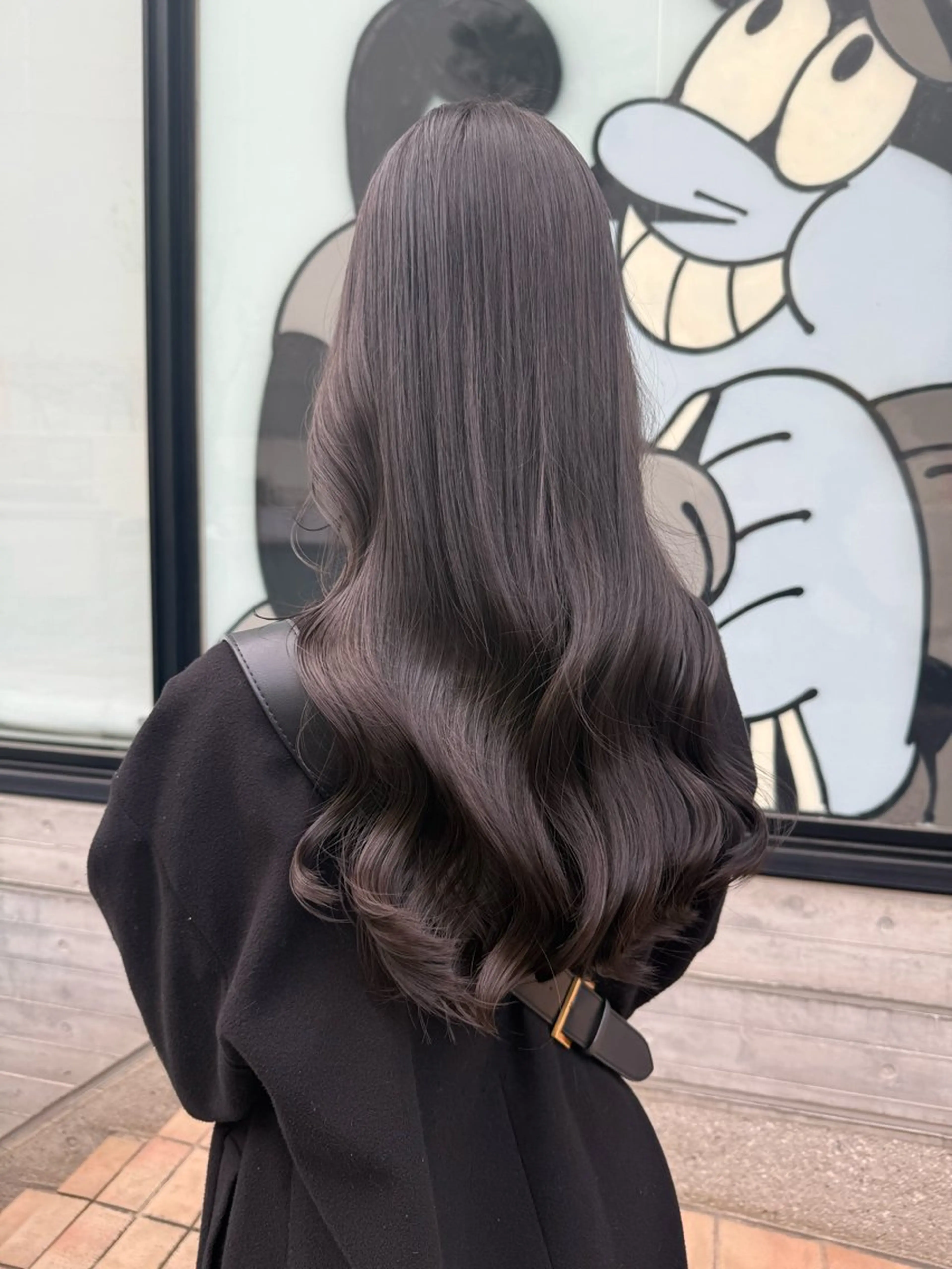 ロング カット ヘアカラー トリートメント デジタルパーマ ウェーブパーマ/神野のヘアスタイル