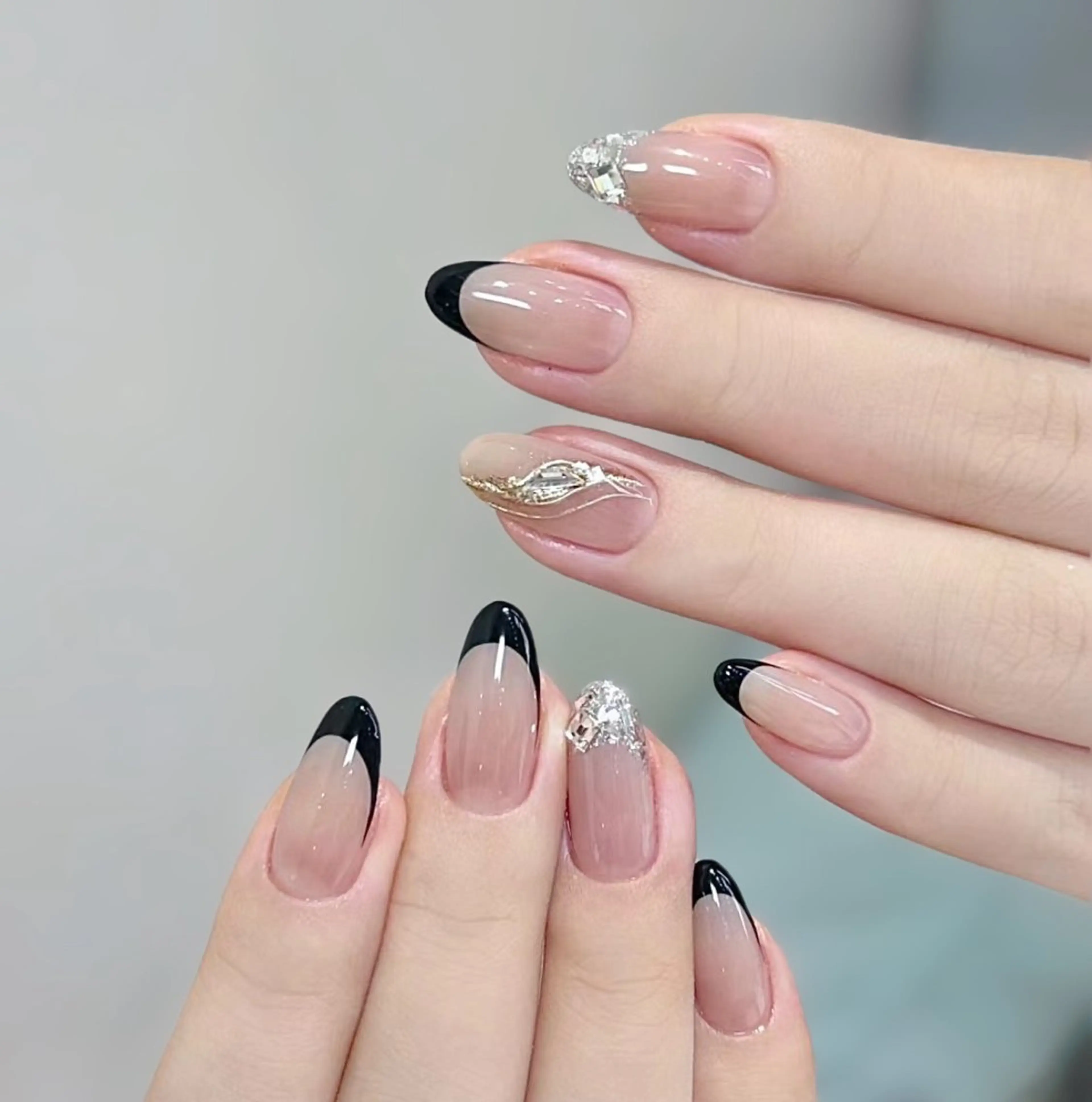 ネイル アートネイル チークネイル 長さ出し フラワーネイル ジェルネイル YK Beauty Salonのマツエク・マツパデザイン