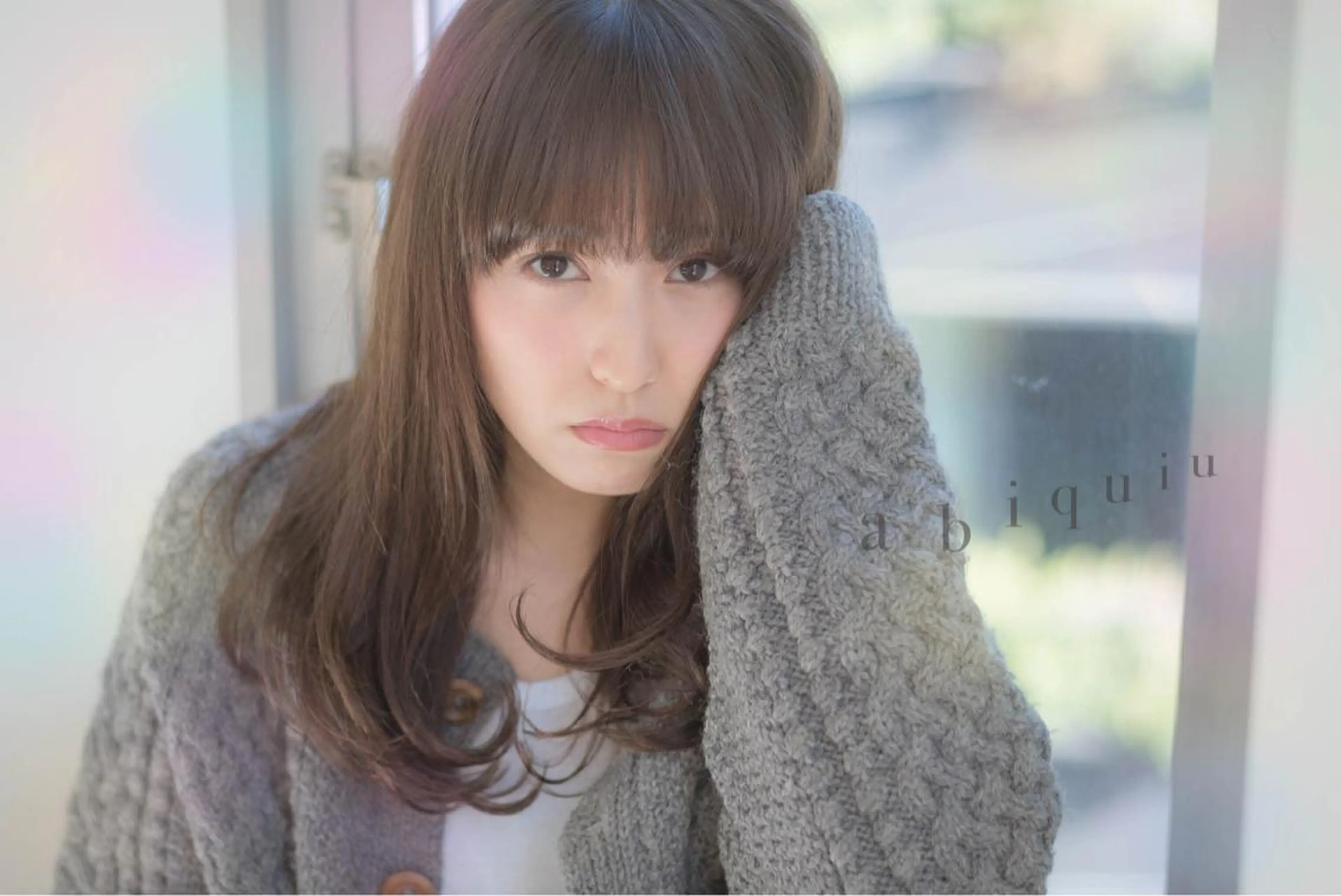 セミロング カラー パーマ セミロングパーマ デジタルパーマ GO TODAY シェアサロン 原宿本店所属・ボブ/レイヤー/ パーマ/淀川 純のヘアスタイル