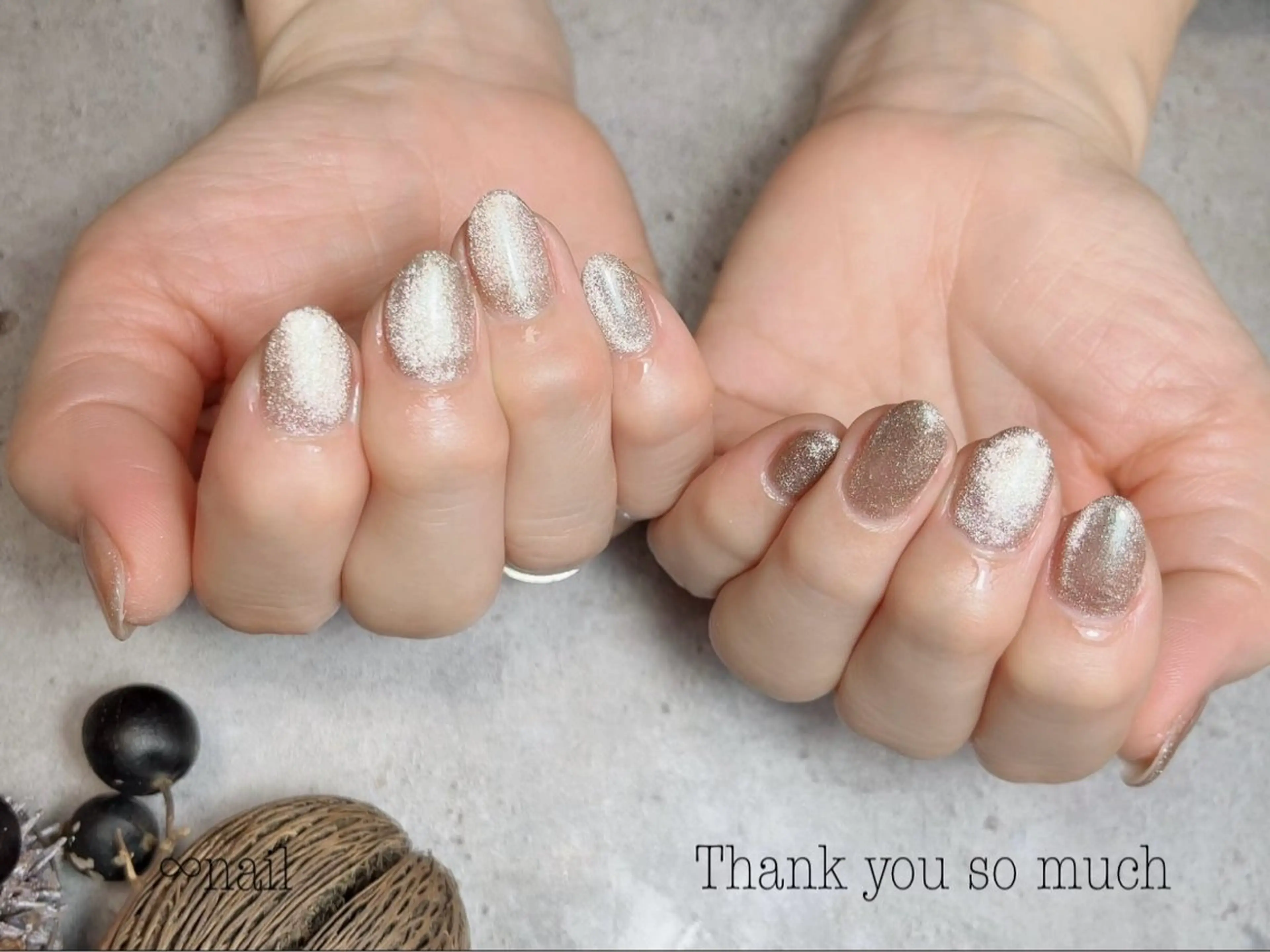 ネイル フットネイル ジェルネイル マグネットネイル ワンカラーネイル パラジェル ♾nail 恵美のマツエク・マツパデザイン