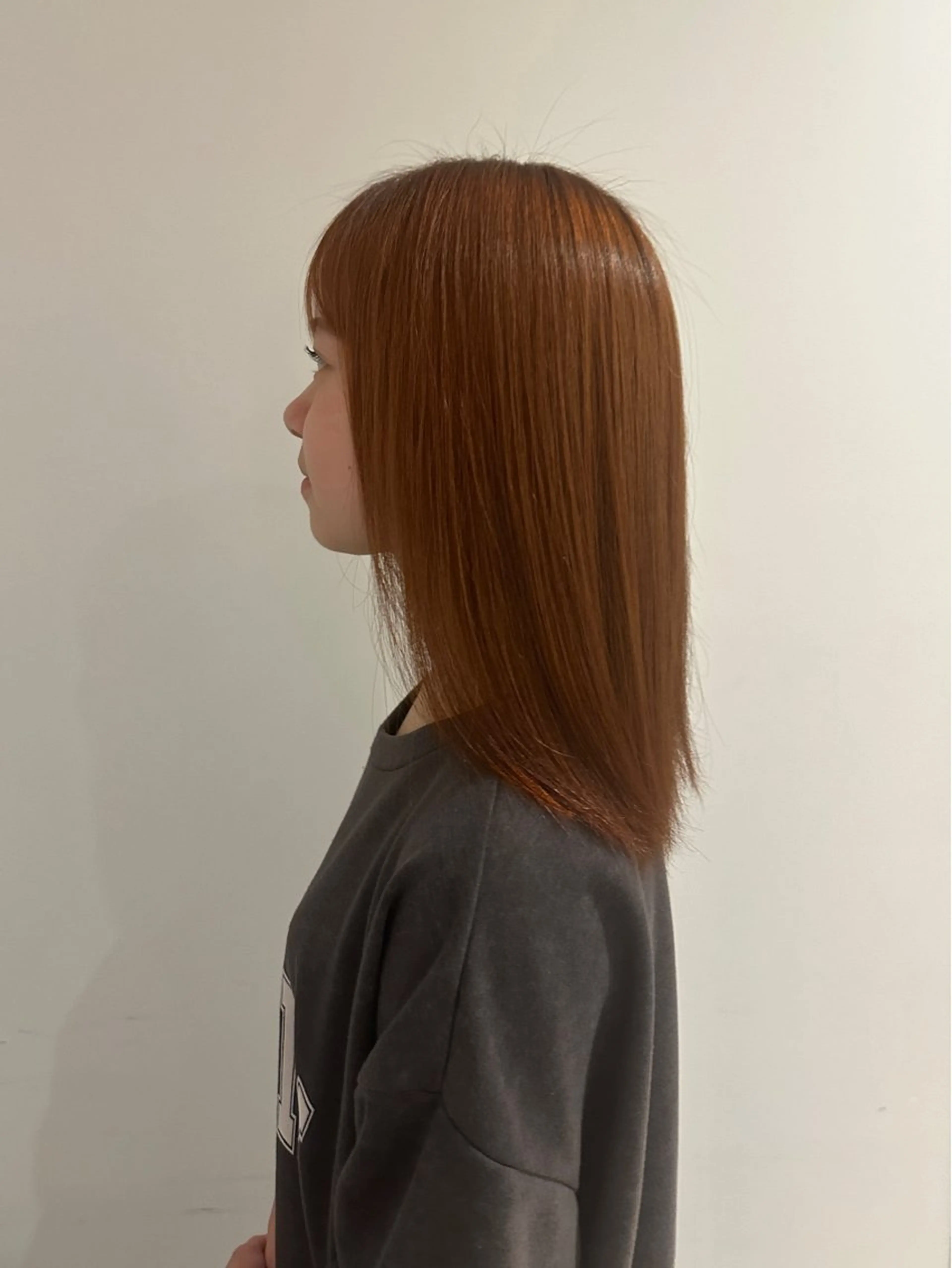 ロング カラー カット ヘアカラー 井上 星良のヘアスタイル