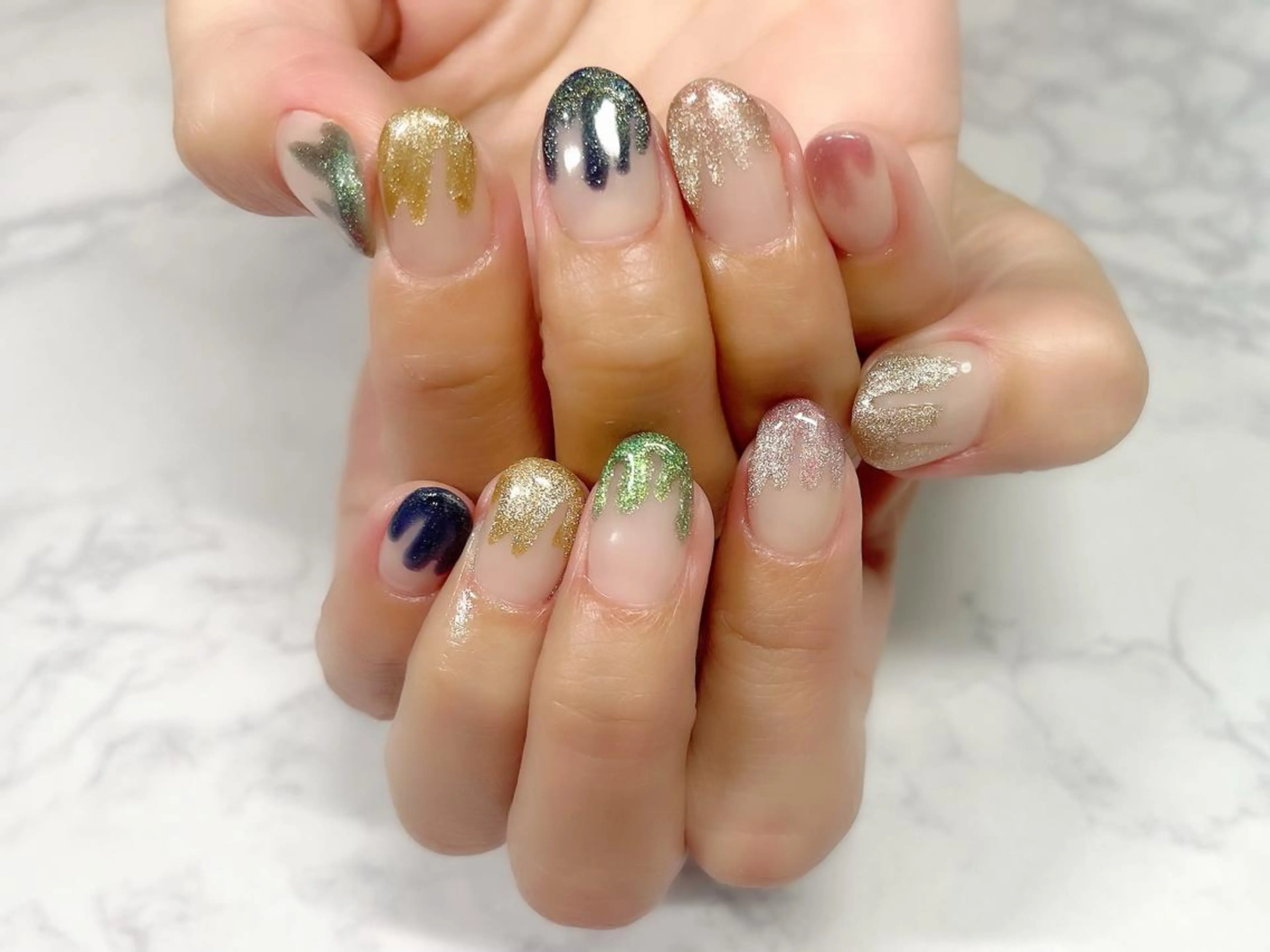 ネイル マグネットネイル ハンドネイル KURELLY所属・Nail Salon KURELLYのネイルデザイン
