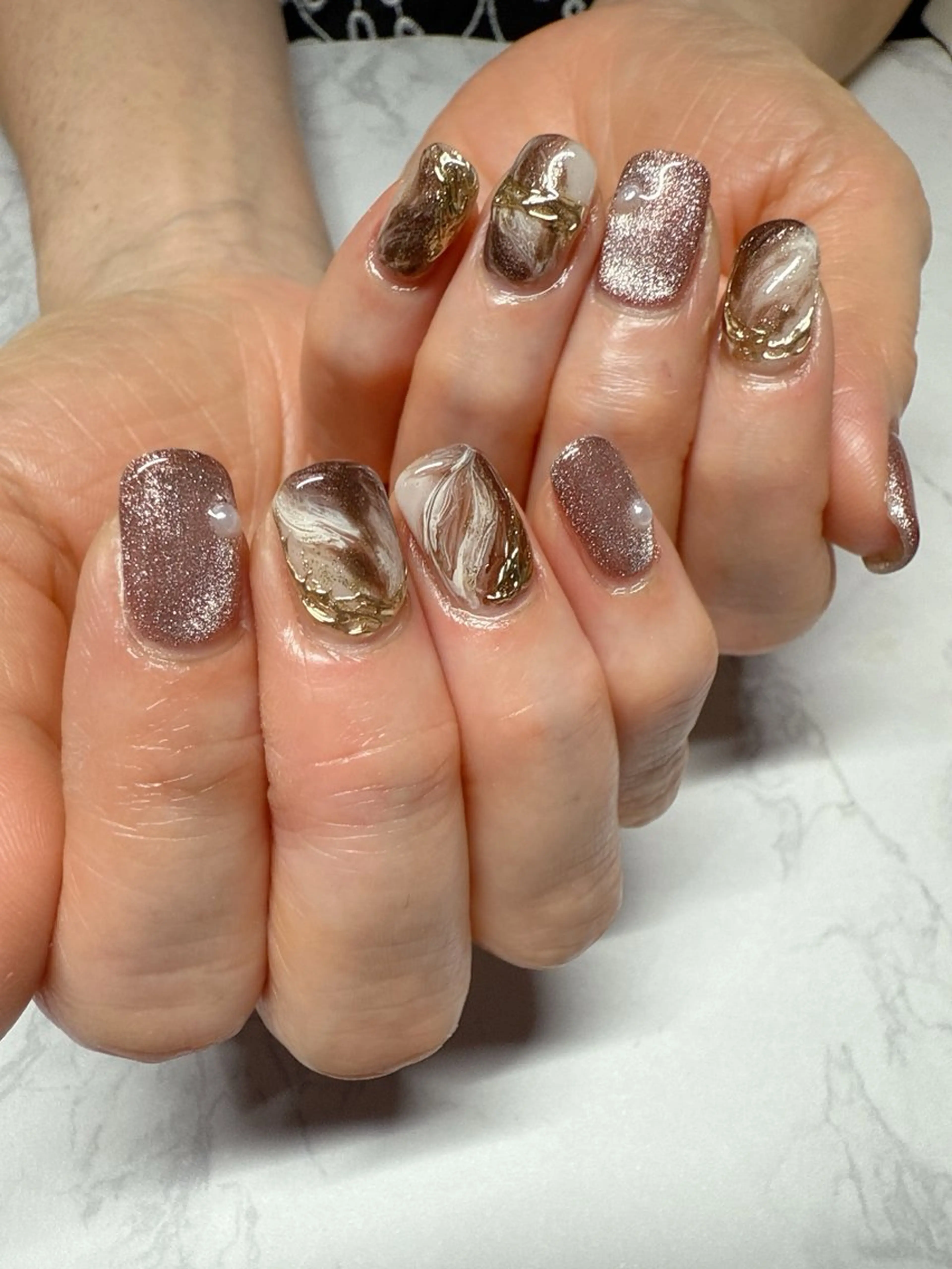 ネイル ニュアンスネイル ハンドネイル nailist SATO【銀座】のネイルデザイン