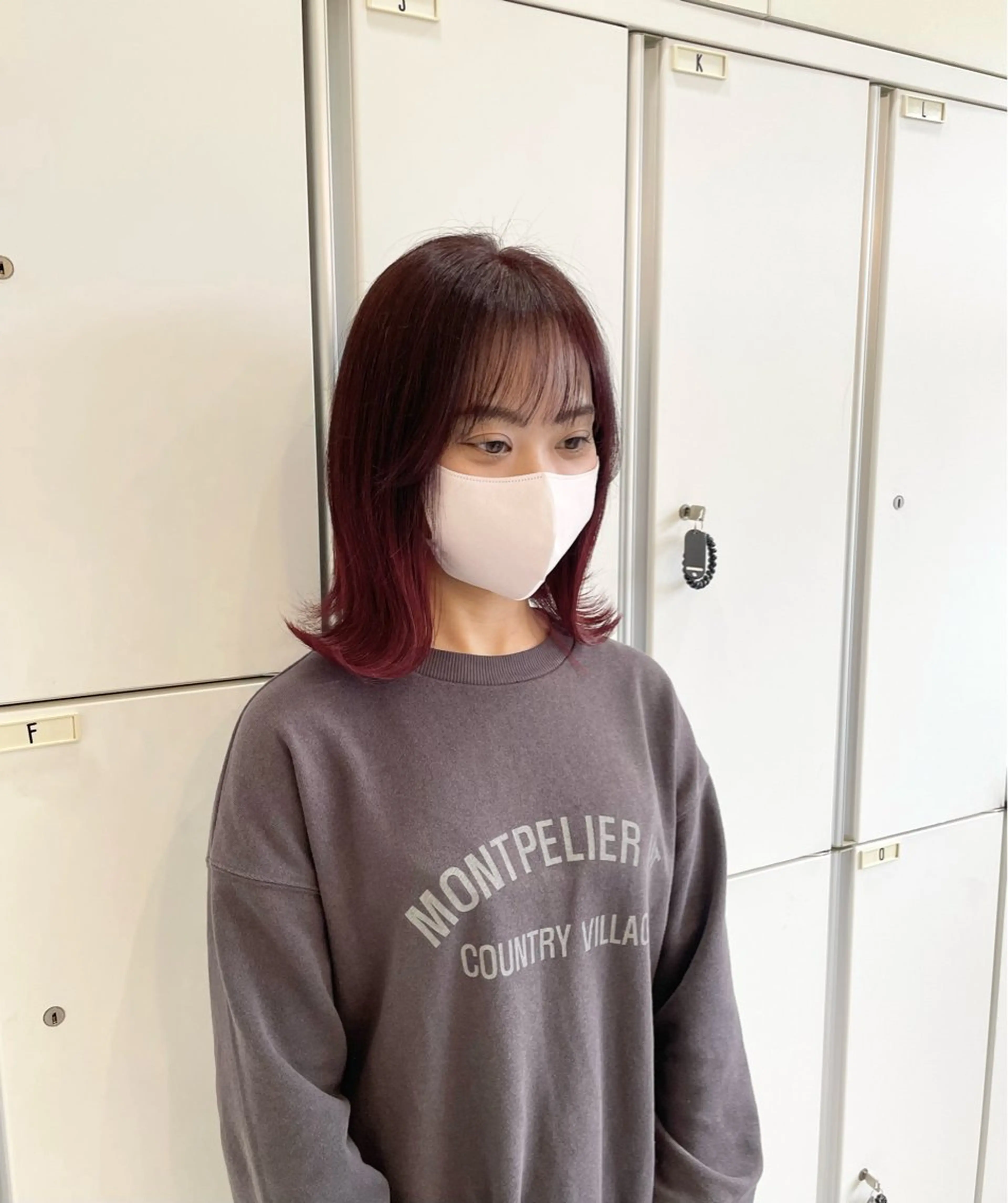 カラー nanaka :のヘアスタイル