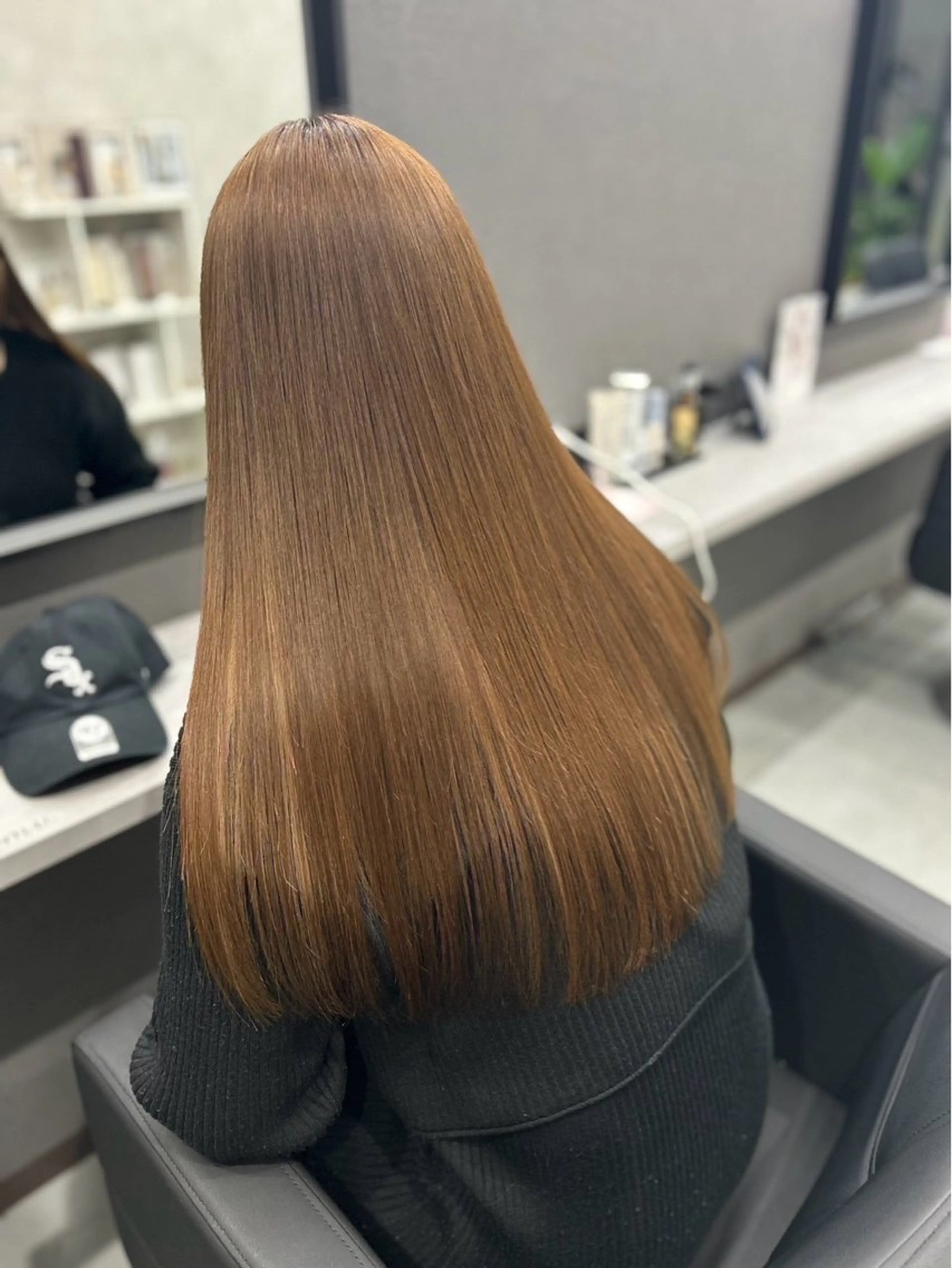 ブリーチなしダブルカラーの写真