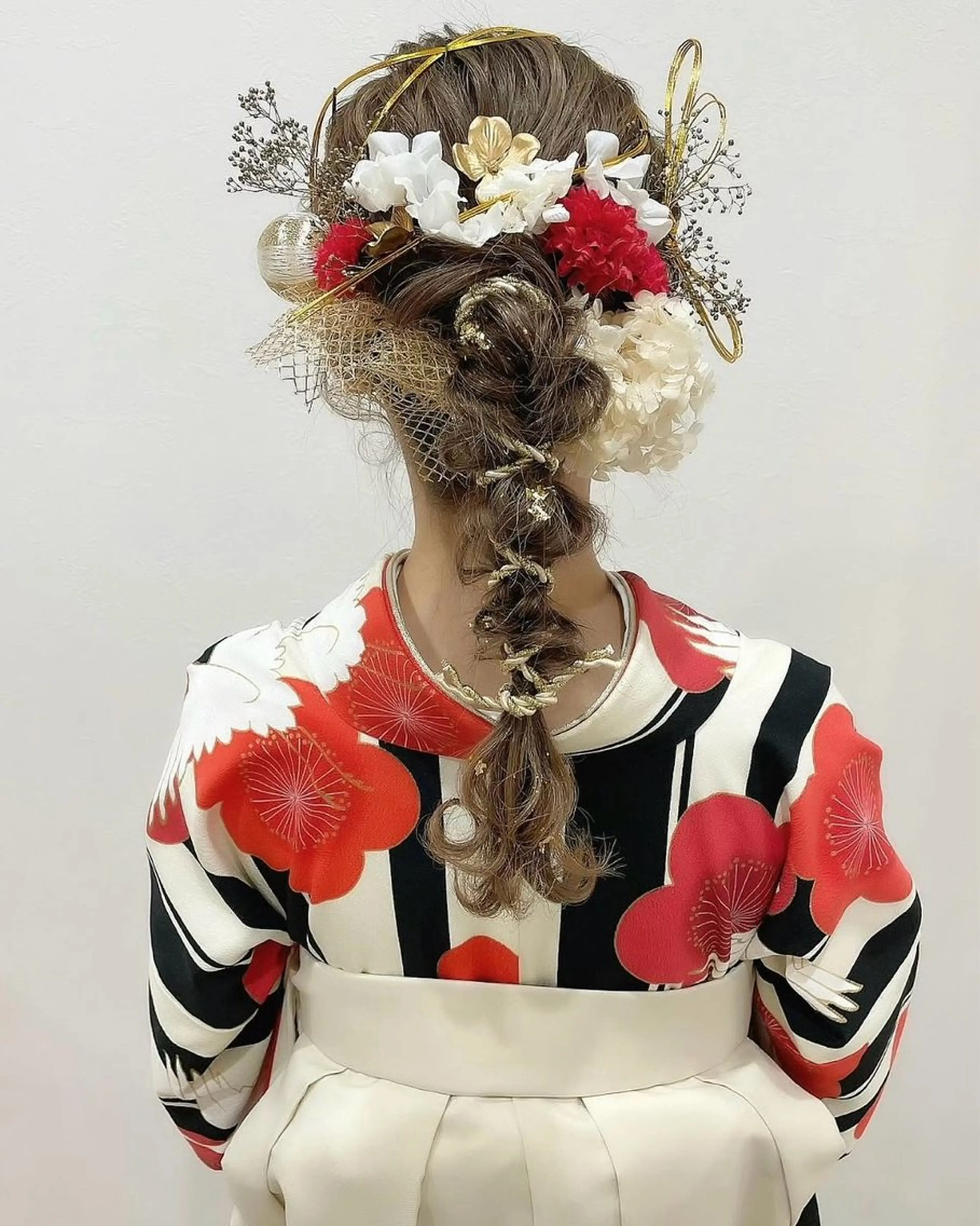 💞💐成人式ヘアセット💐💞8000円✨(持参髪飾り付け放題)の写真