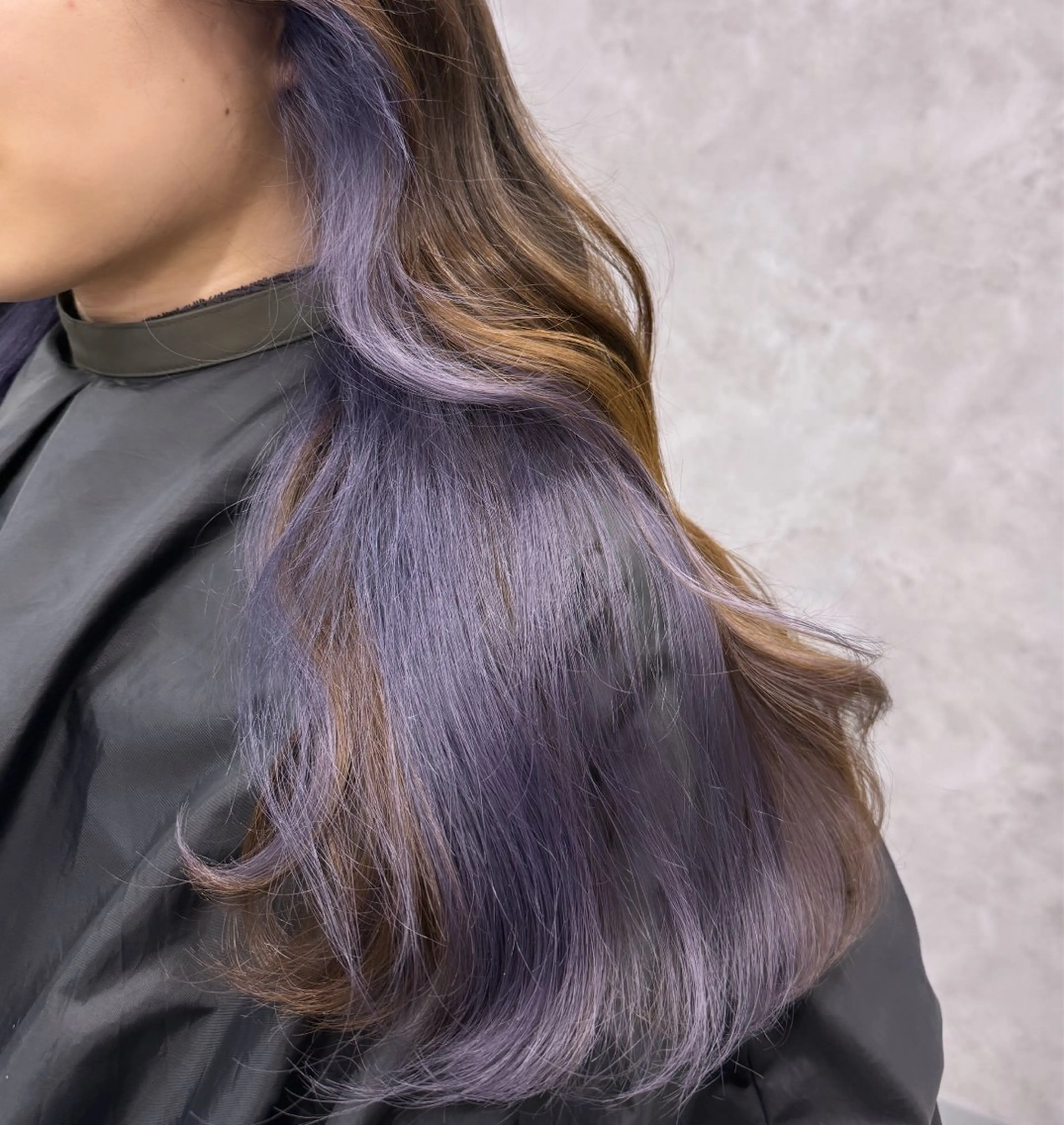 ロング 韓国風カラー🤎 𝒄𝒉𝒊𝒌𝒂のヘアスタイル