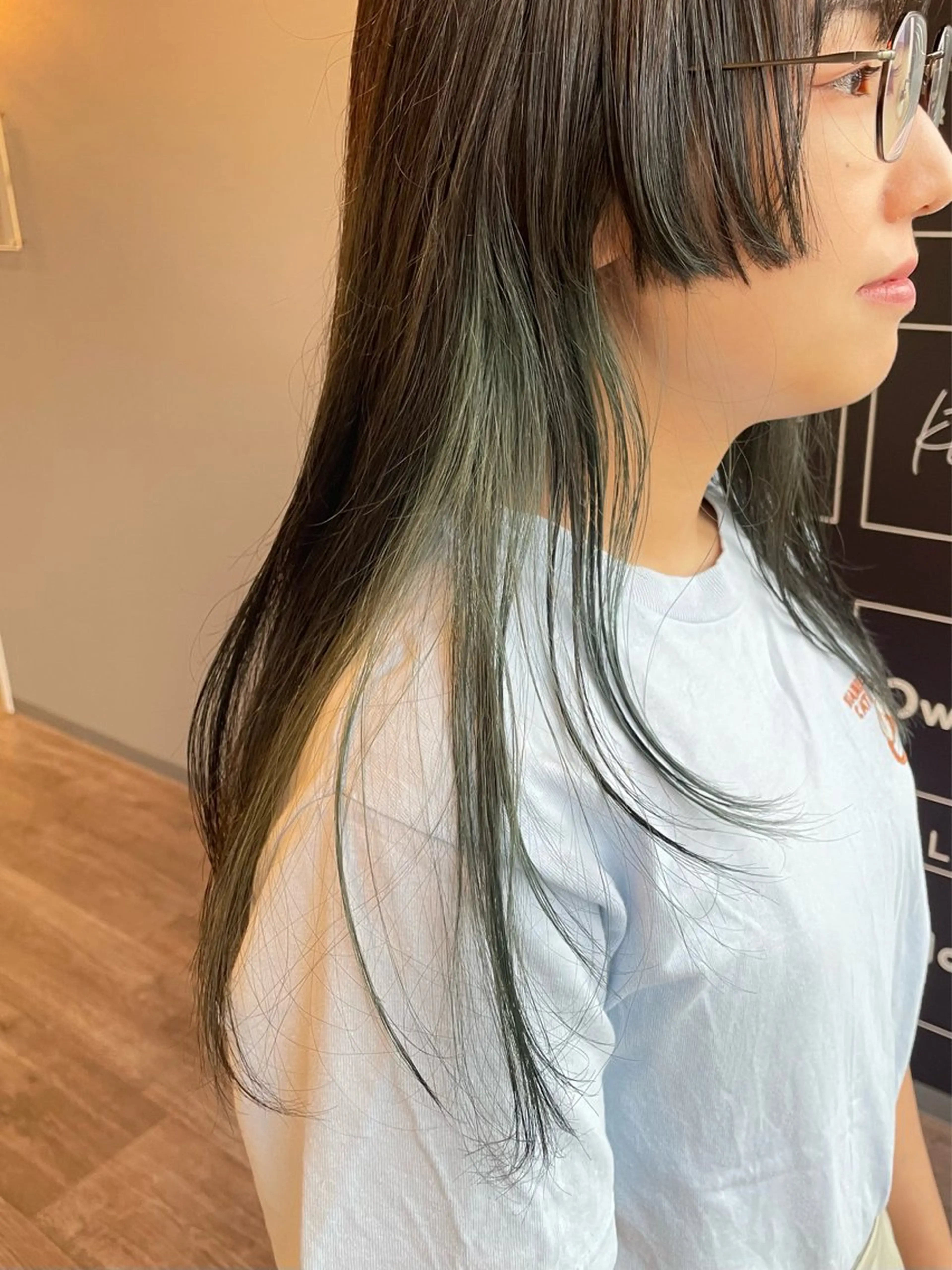 ロング カラー 艶カラー🌙縮毛矯正 /ボブ【Reina】のヘアスタイル