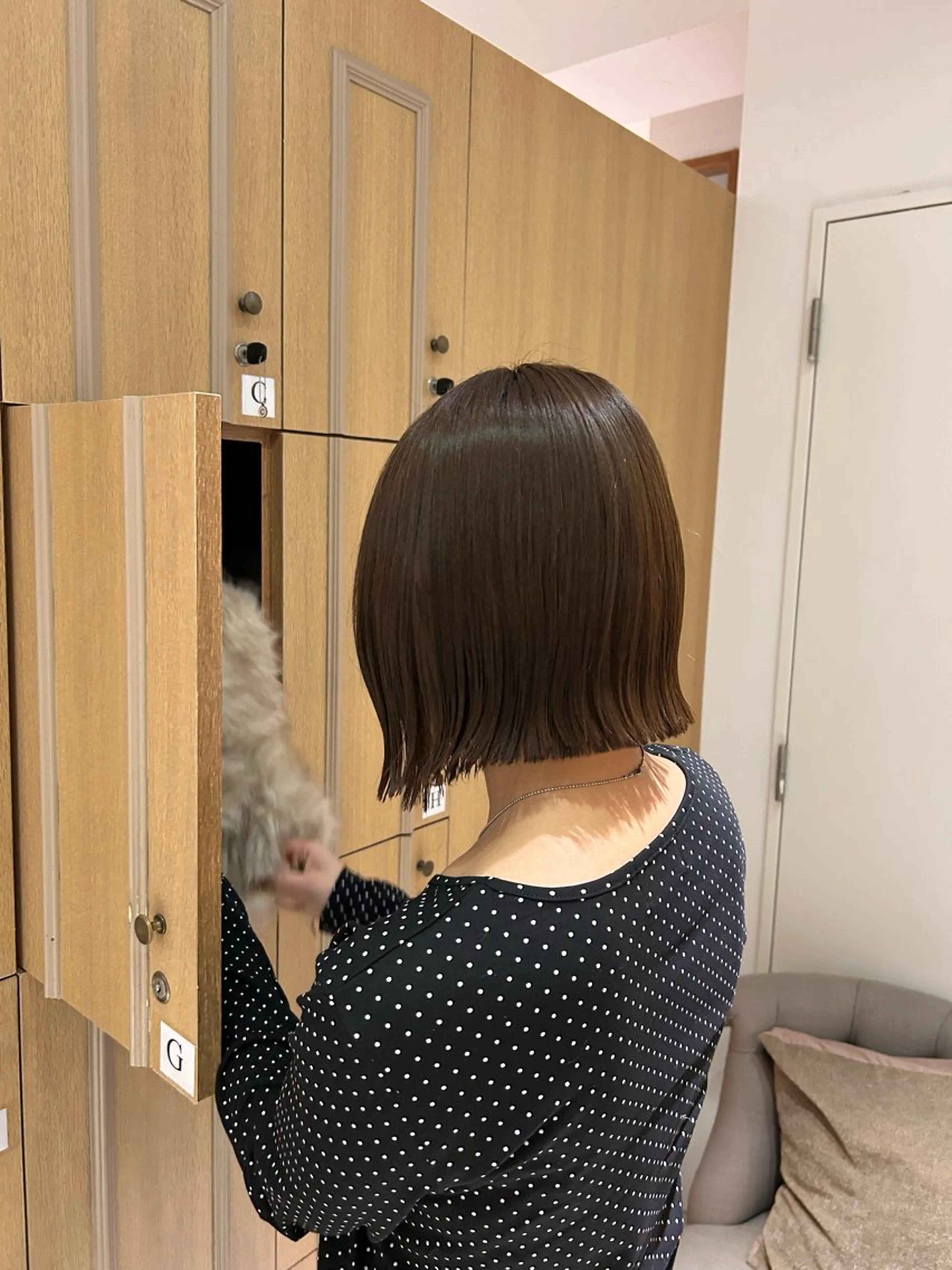 ショート 切りっぱなしボブ ボブ カット 菅沼 紀世／顔周りレイヤーのヘアスタイル