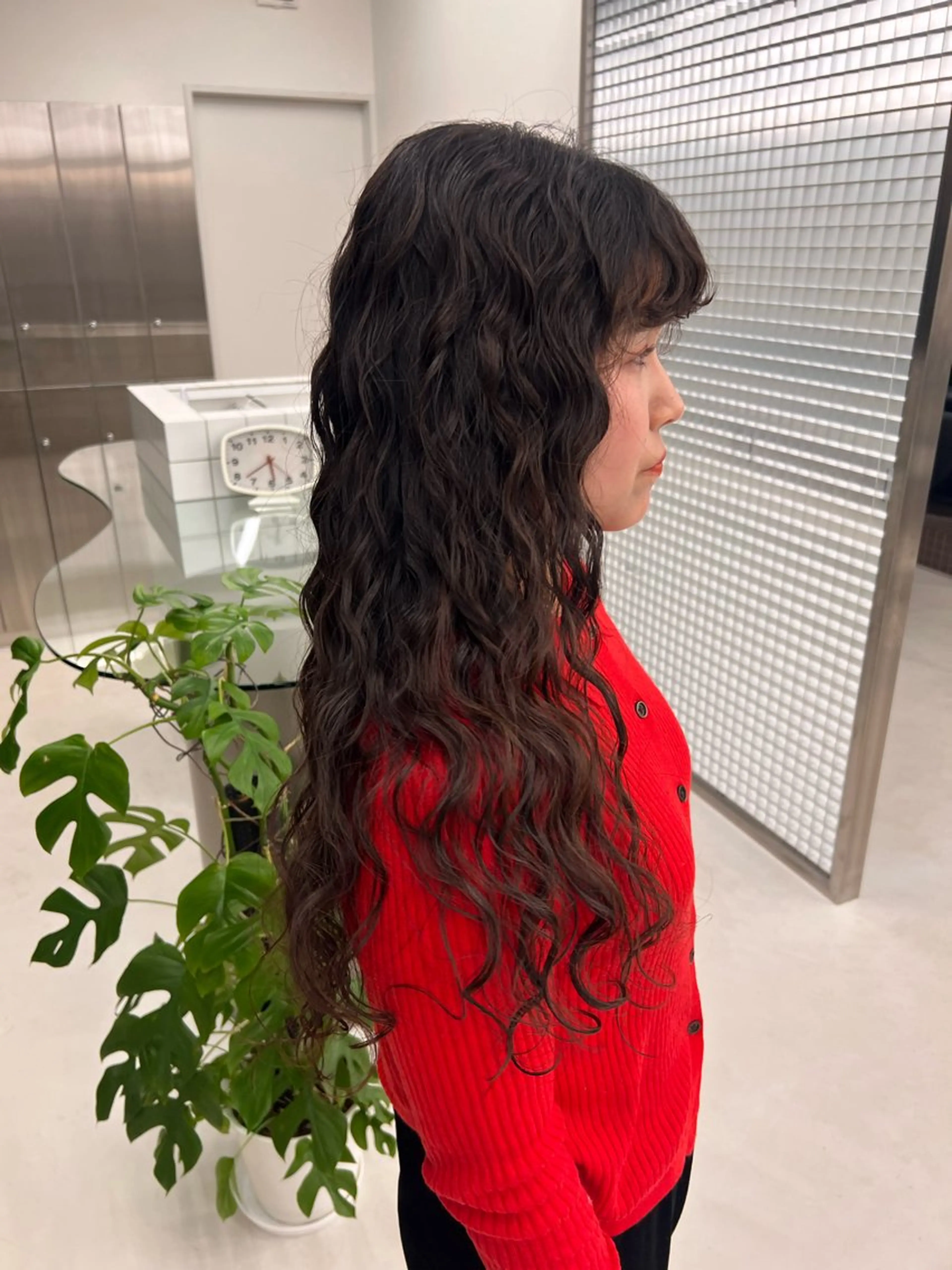 ロング パーマ 似合わせショート/ パーマ/表参道のヘアスタイル