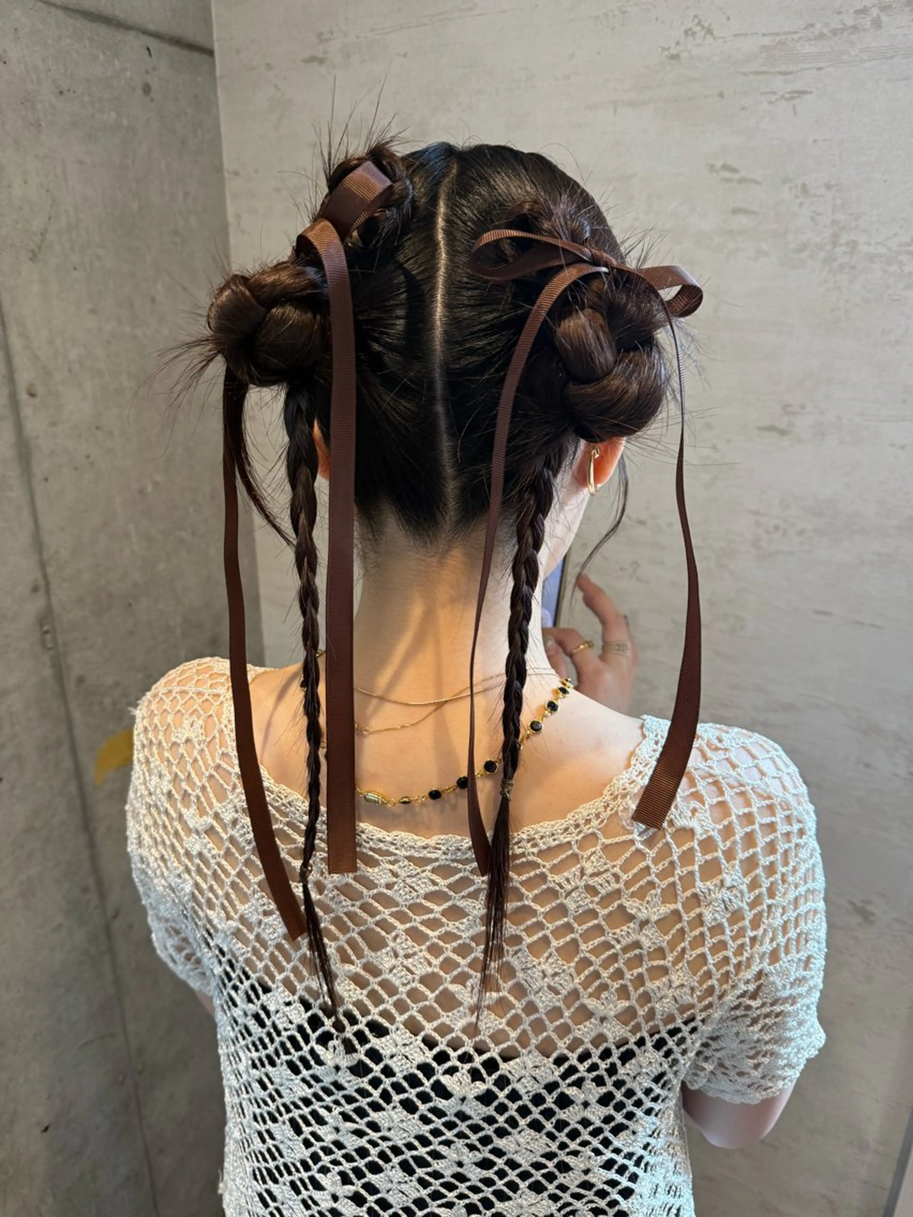 ロング ヘアアレンジ 女性に人気♪ はやしほのかのヘアスタイル