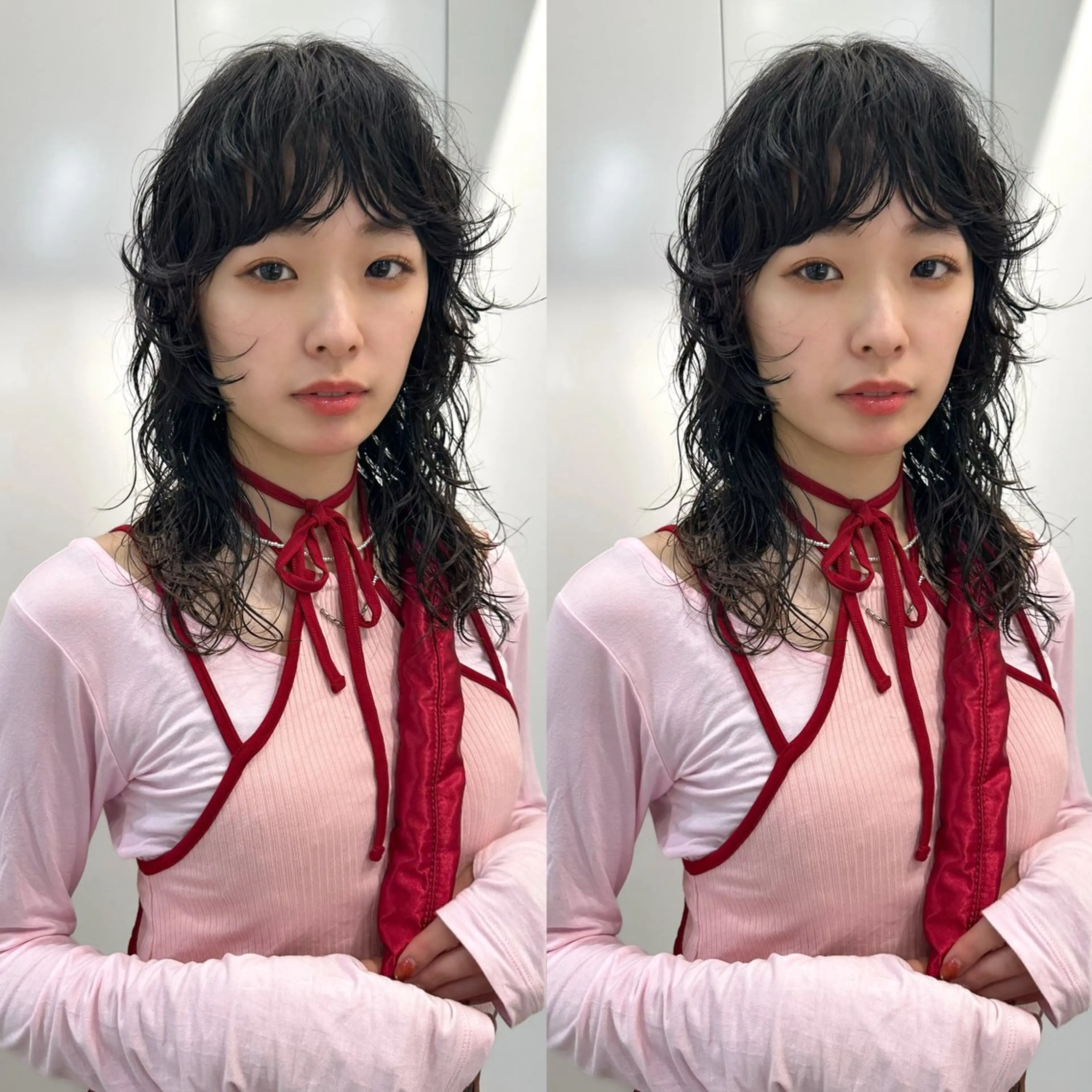 ミディアム パーマ 🌀perm 🌀のヘアスタイル