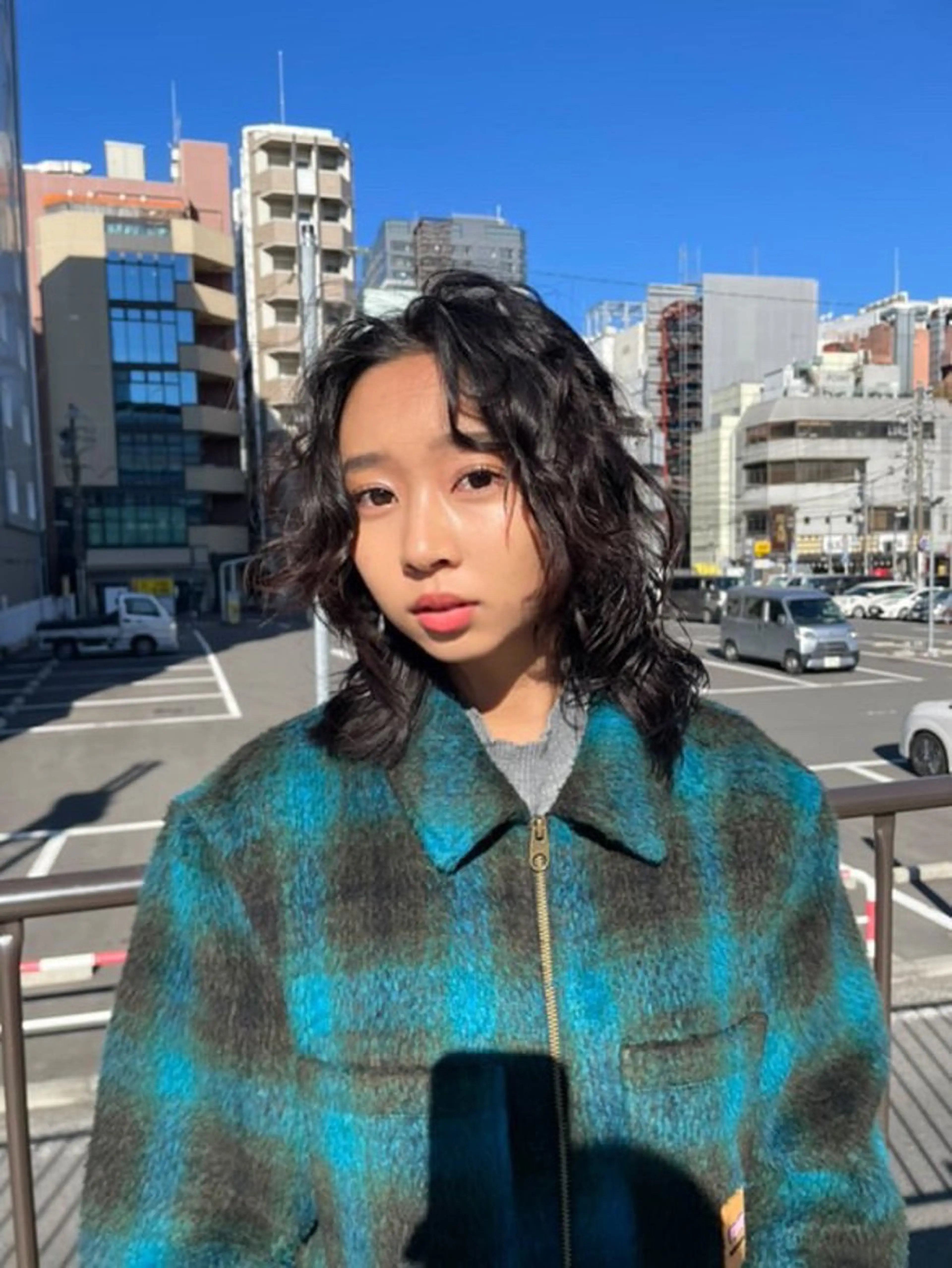 ミディアム パーマ カット パーマ トリートメント Toiro 横浜所属・🎀レイヤー/パーマ カラー/ai🎀のヘアスタイル