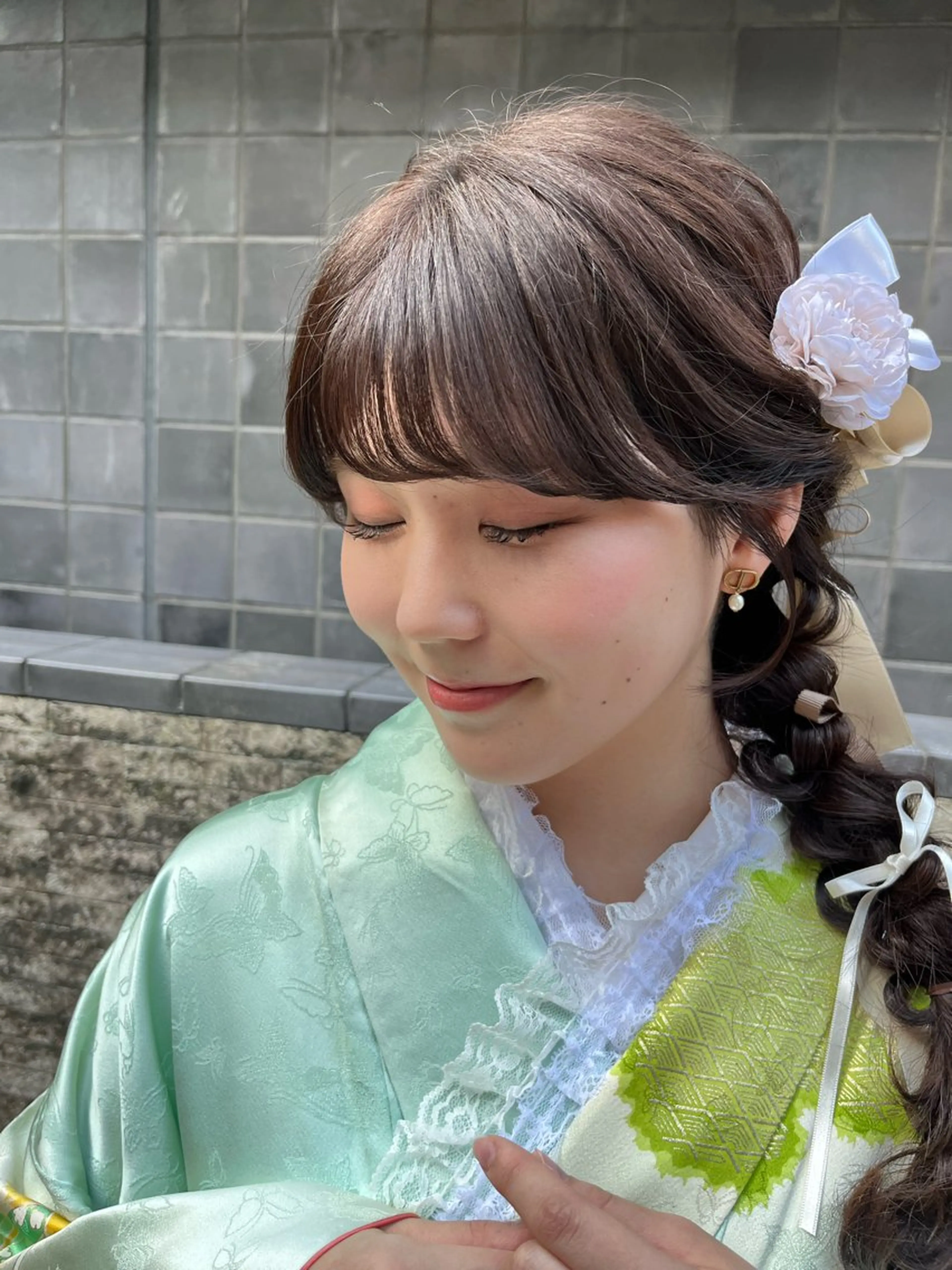 ヘアアレンジ ヘアセット 参列・イベントヘア♡ ゆいなのヘアスタイル