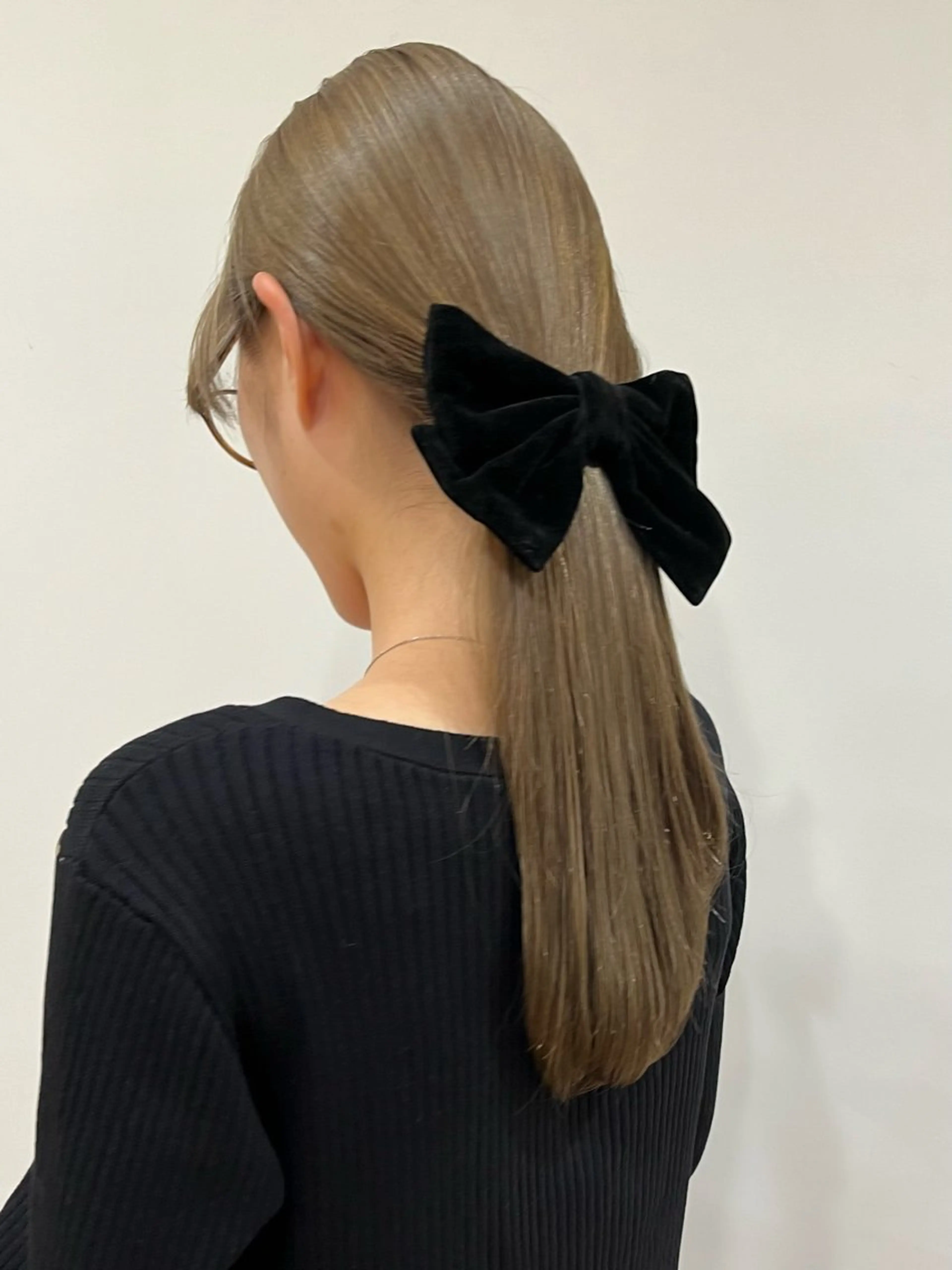 セミロング 髪質改善 トリートメント vince gio 彩織のヘアスタイル