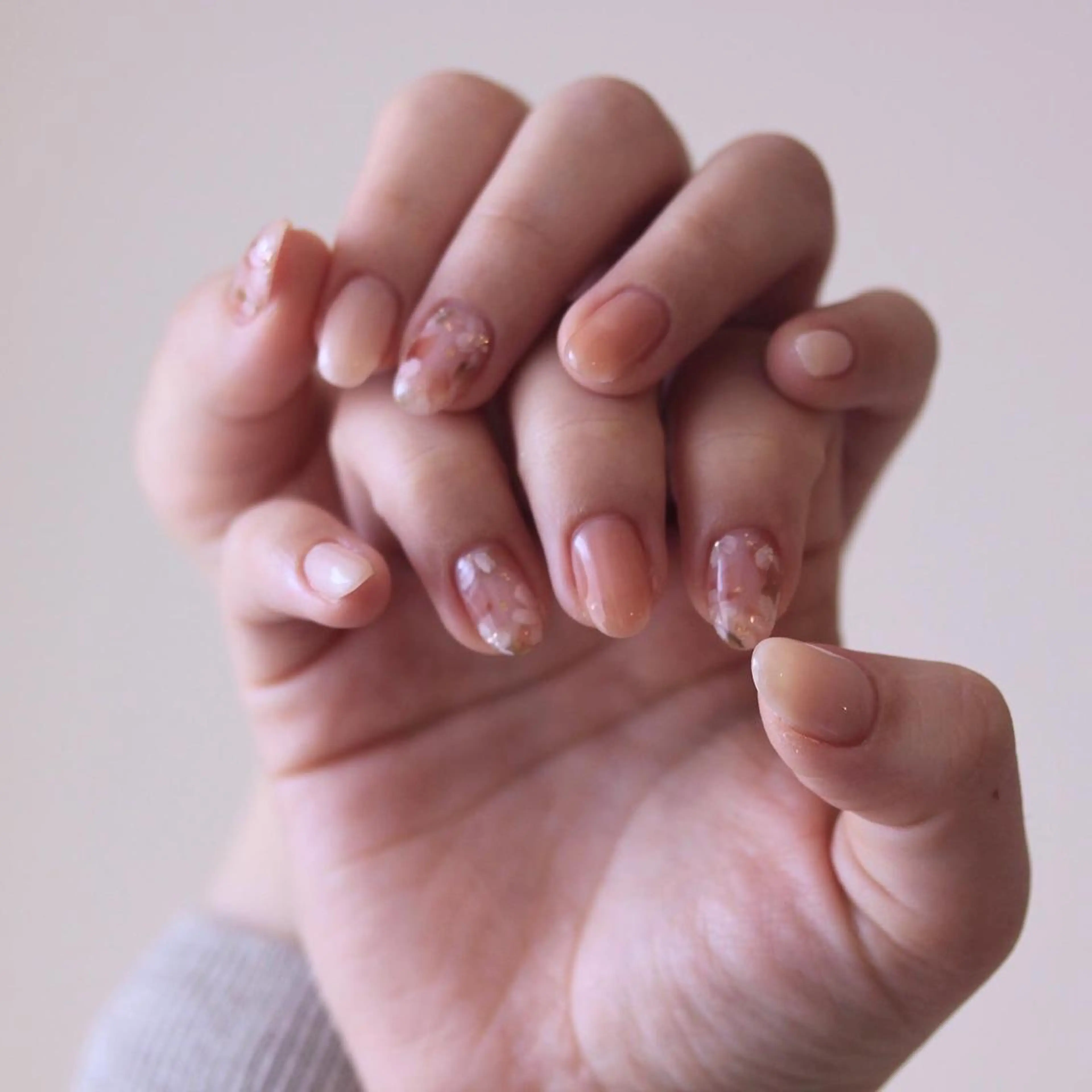 ネイル 桜ネイル ハンドネイル Elio所属・Elio 国泰寺のネイルデザイン