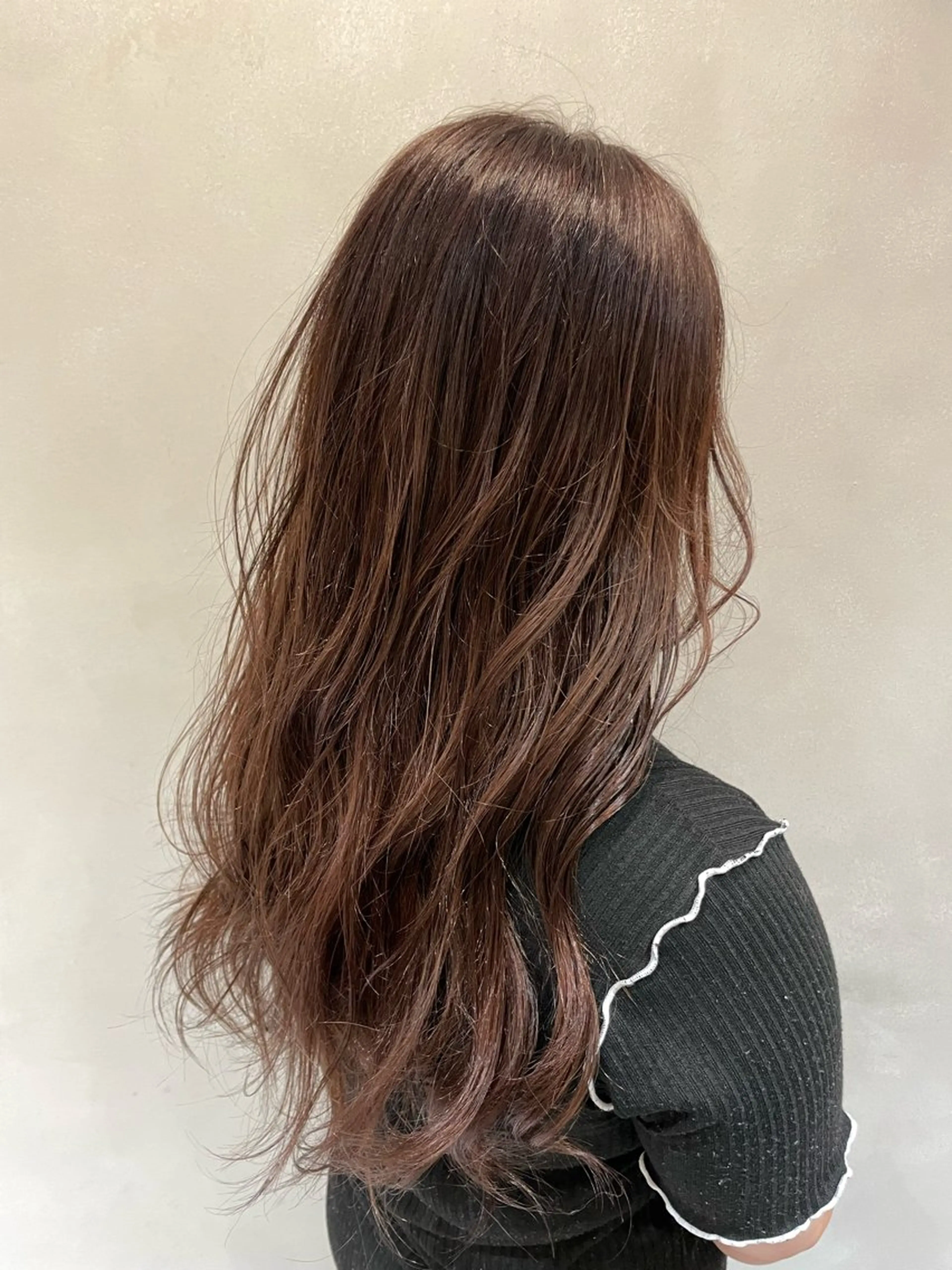 ロング lmu by if所属・程塚七海 /韓国風レイヤー🎀のヘアスタイル