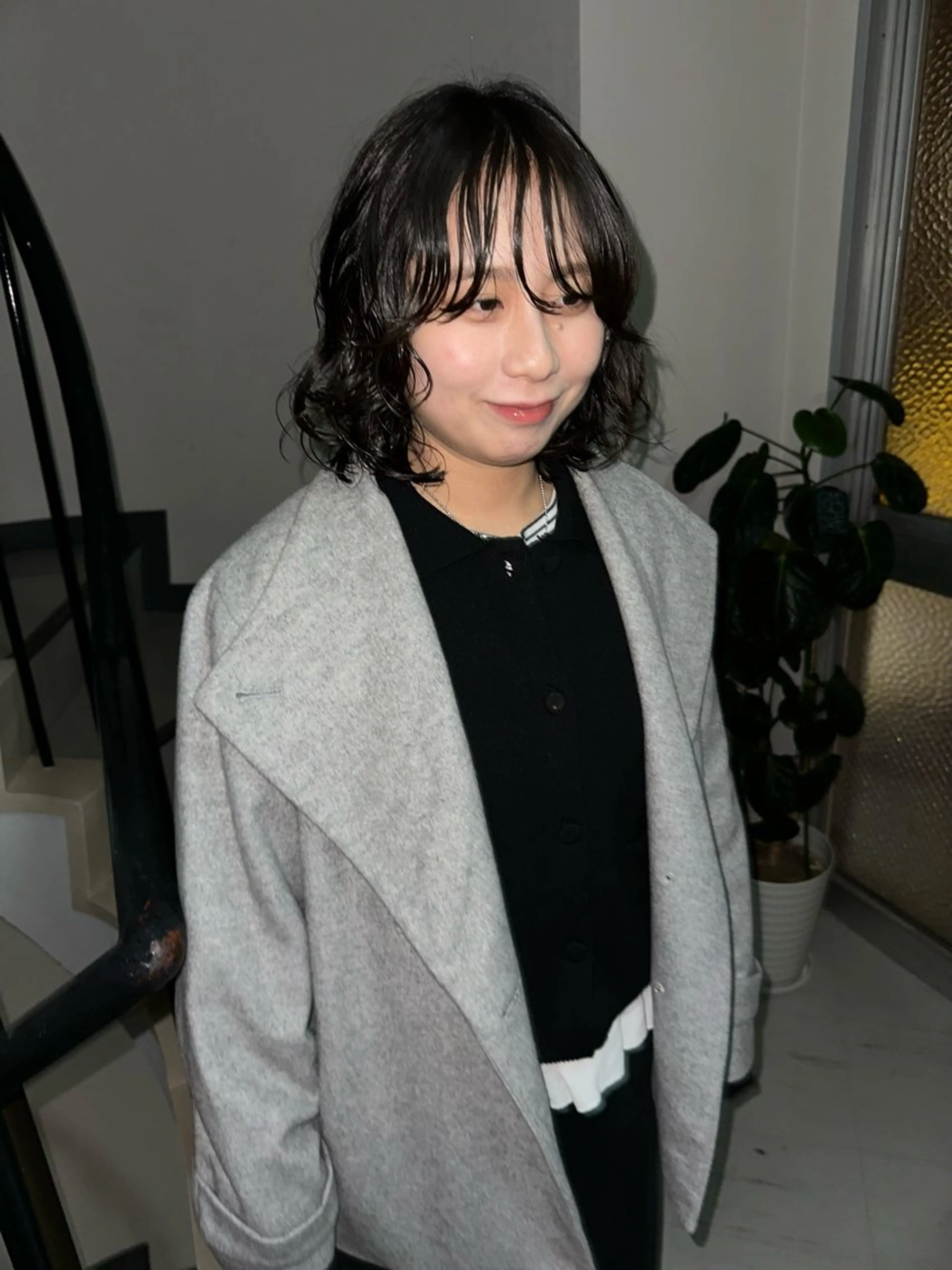 ミディアム パーマ CAMINO REAL所属・natsumi zenshoのヘアスタイル