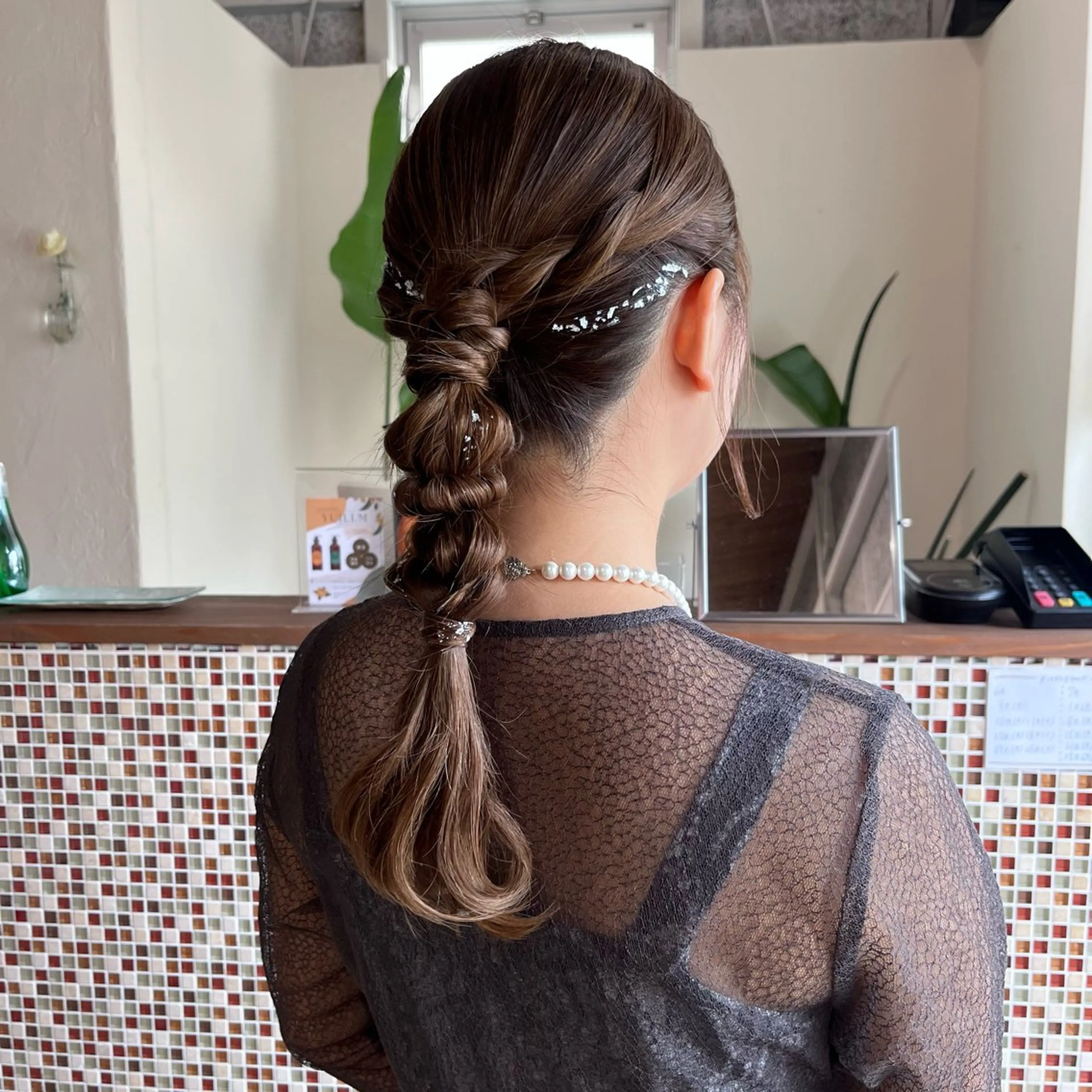 ヘアセットの写真