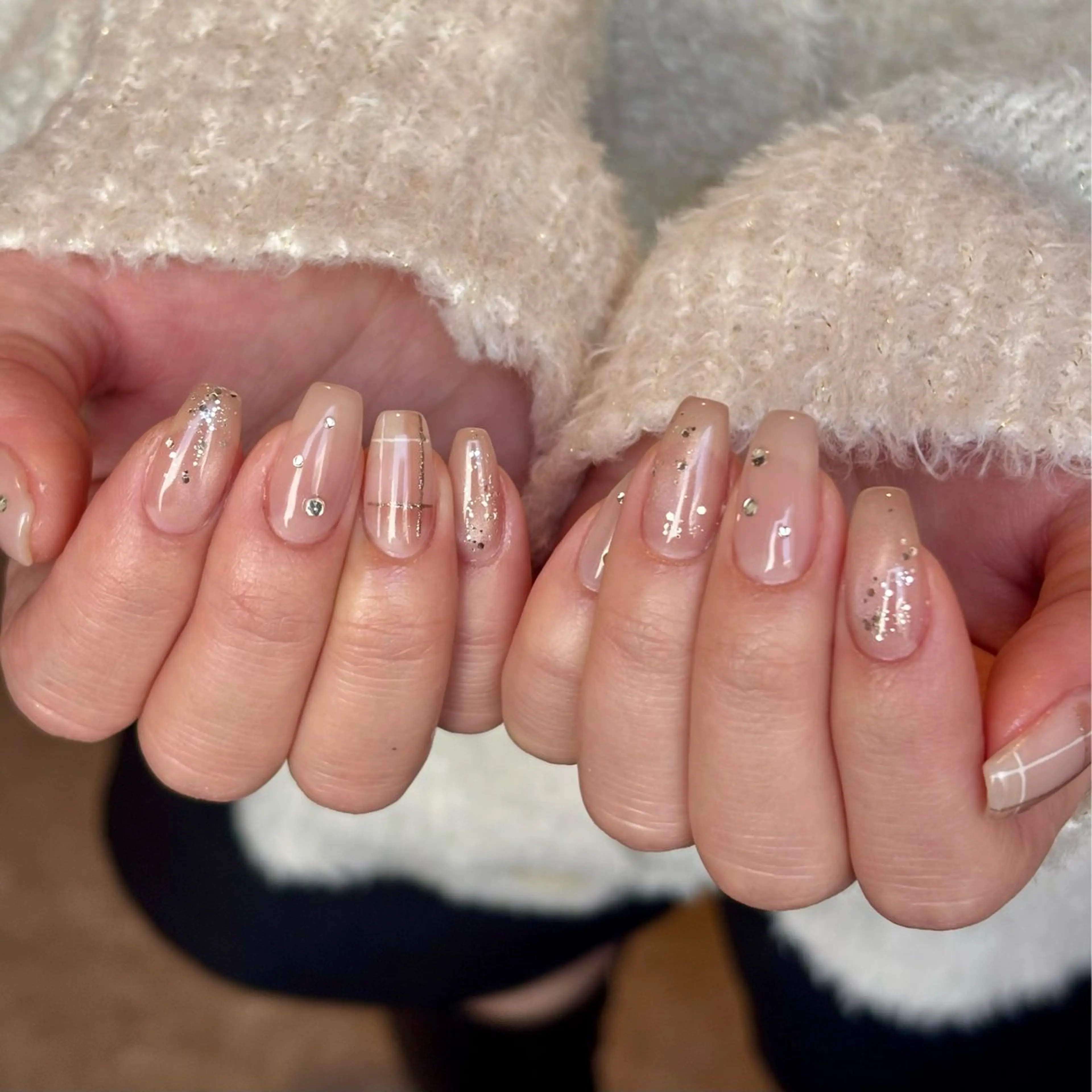 【オフあり】 Jr.ネイリストクーポン【simple60】シンプルなデザイン/ニュアンスネイル✨ご新規様オフ無料✨の写真