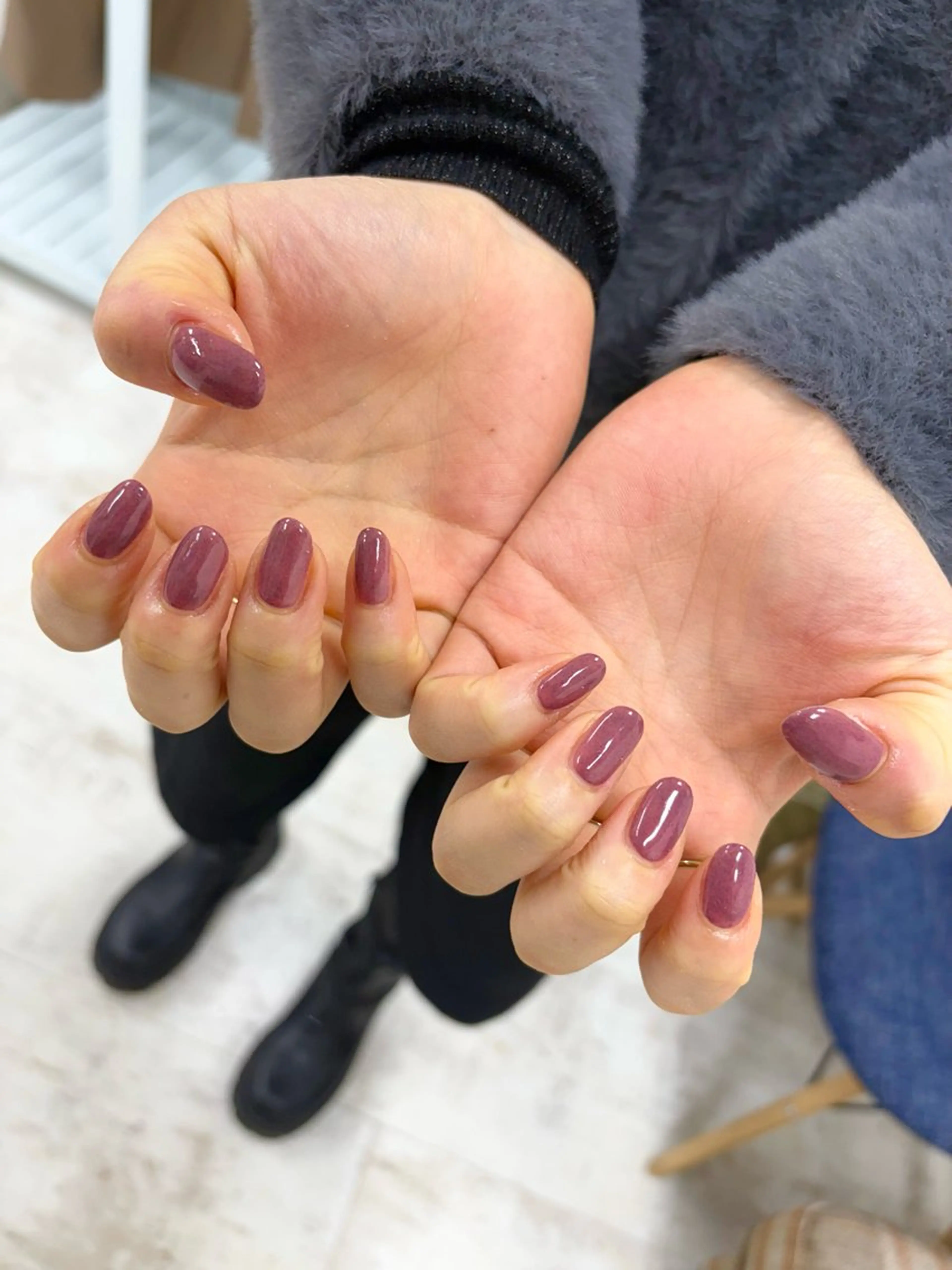 ネイル ワンカラーネイル マハロネイルサロン横浜店所属・吉田 里菜のネイルデザイン