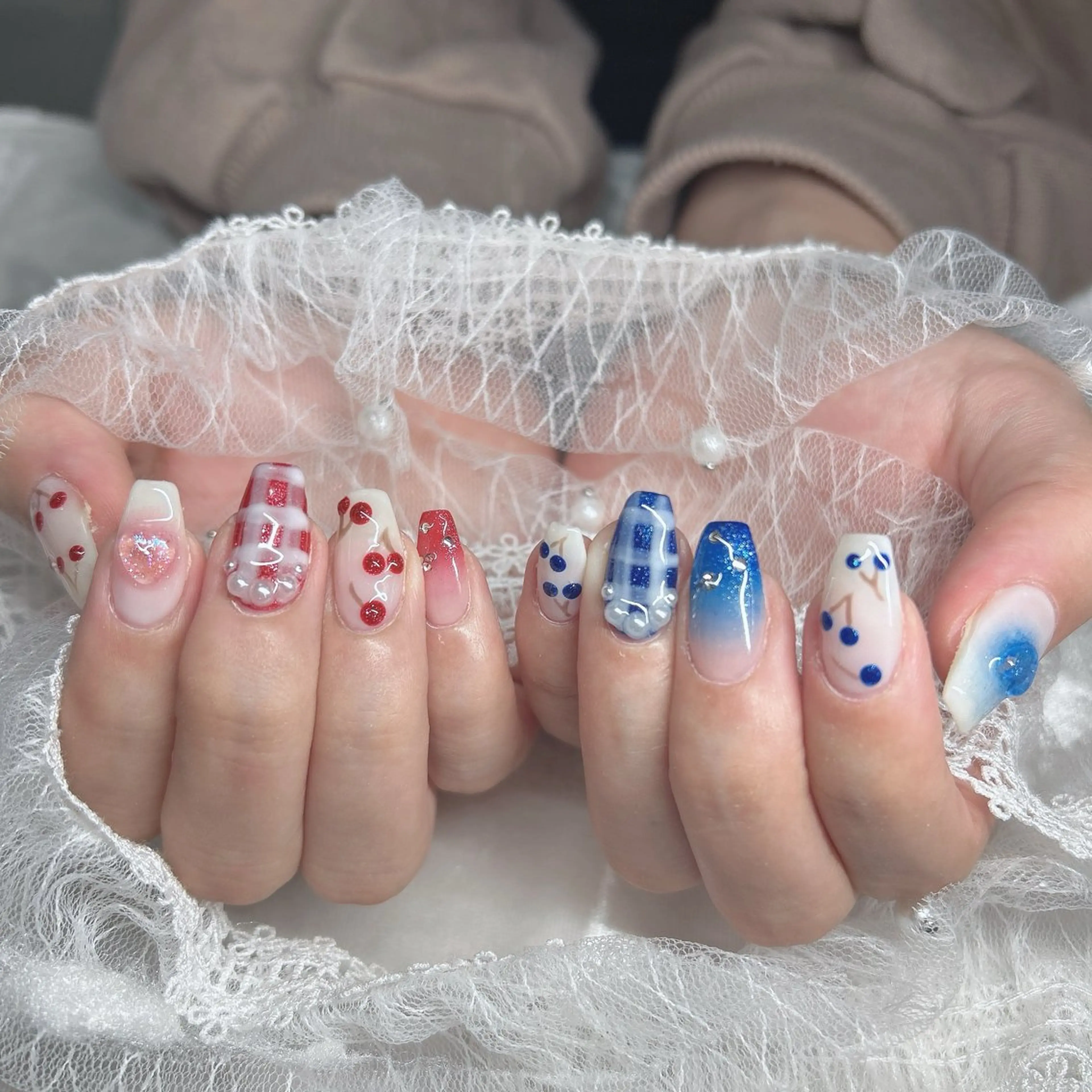 ネイル ラメ(グリッター) ラメグラデーション ハンドネイル Bestnail所属・Best Nail Yu🎀🫧のネイルデザイン