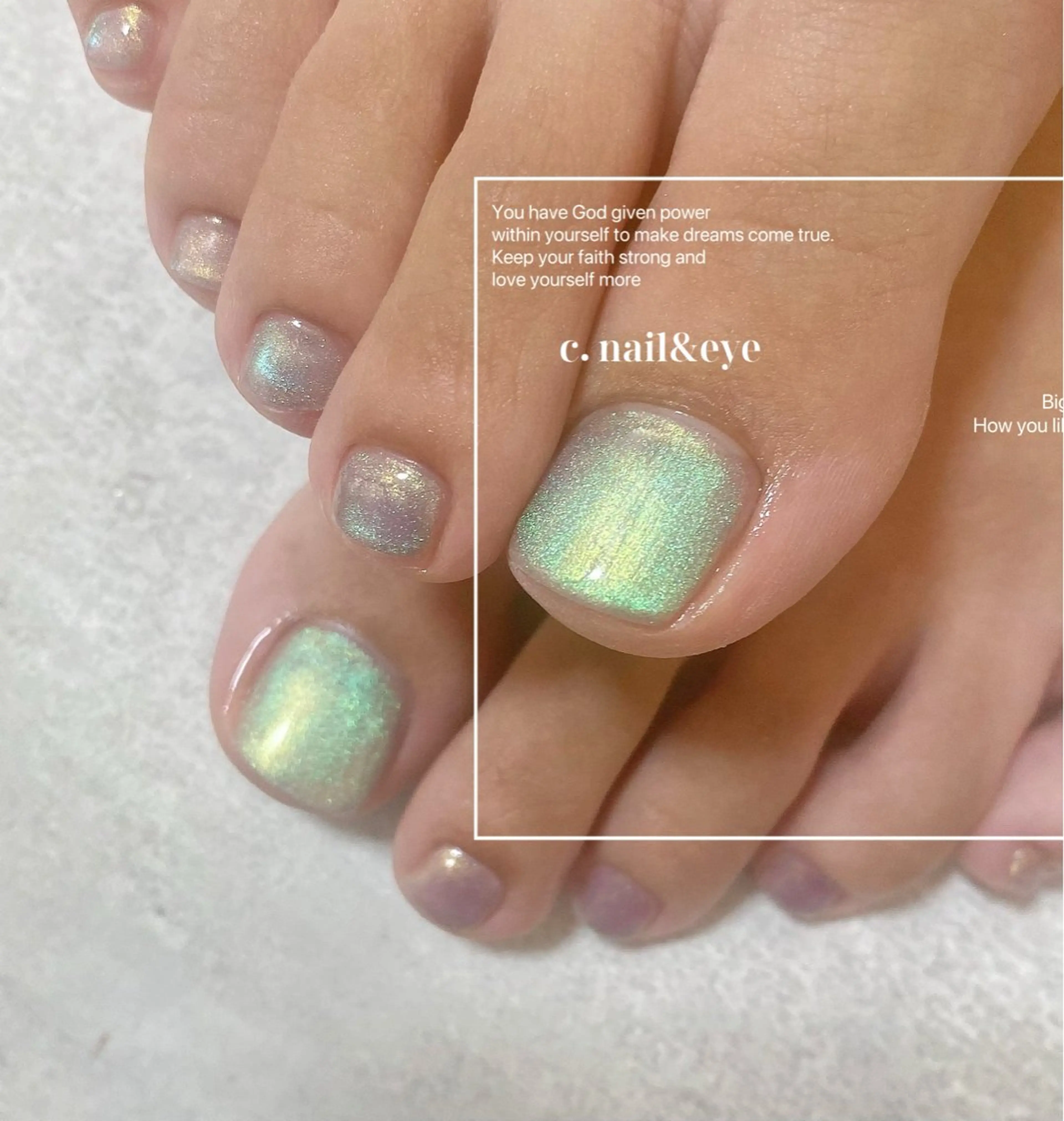 ネイル フットネイル C.Nail &Eye筑紫駅のネイルデザイン