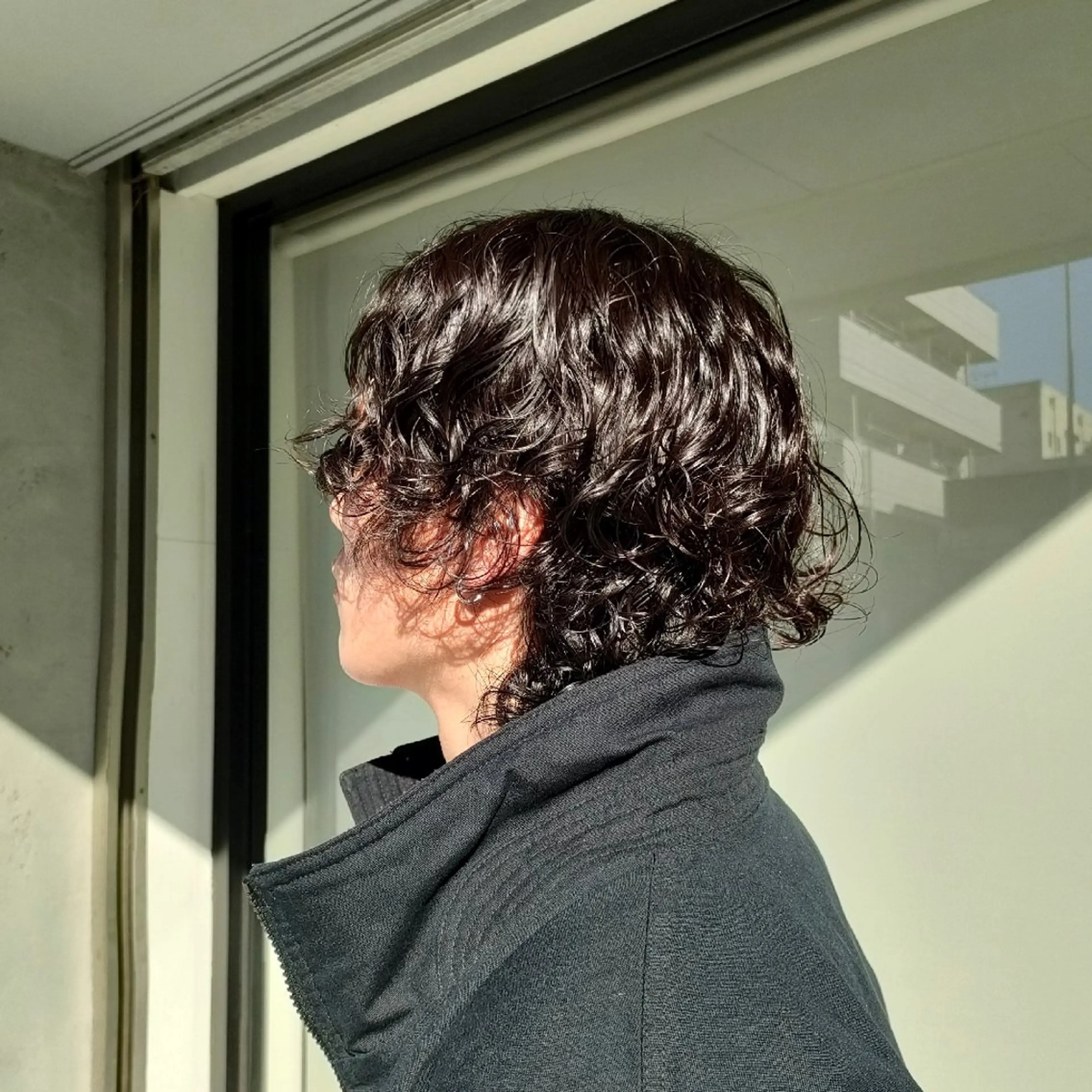 パーマ メンズ カット パーマ ❁︎NOAN❁︎ レイヤーカットのヘアスタイル