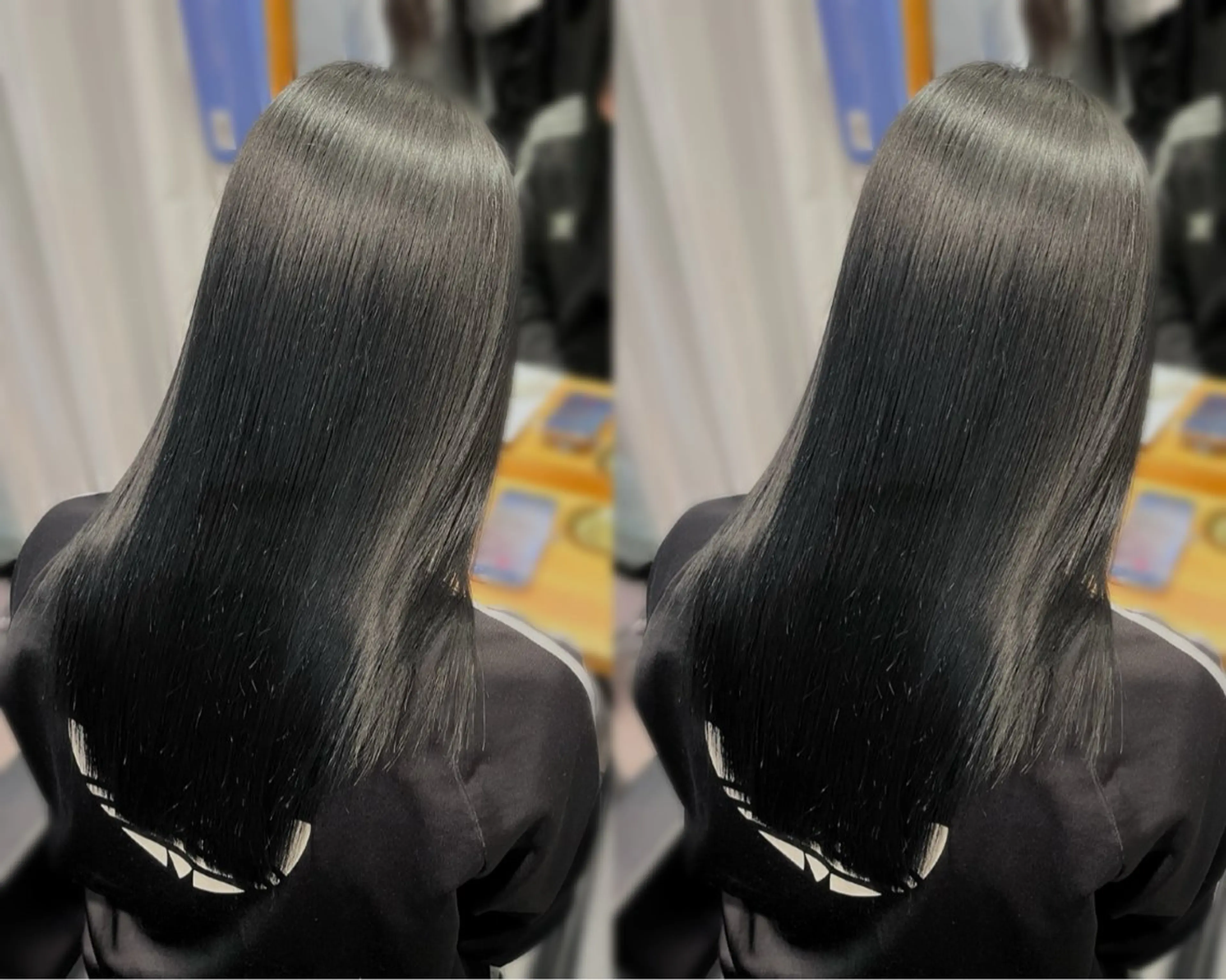 セミロング 縮毛矯正 髪質改善/美髪矯正 /縮毛矯正/野沢のヘアスタイル