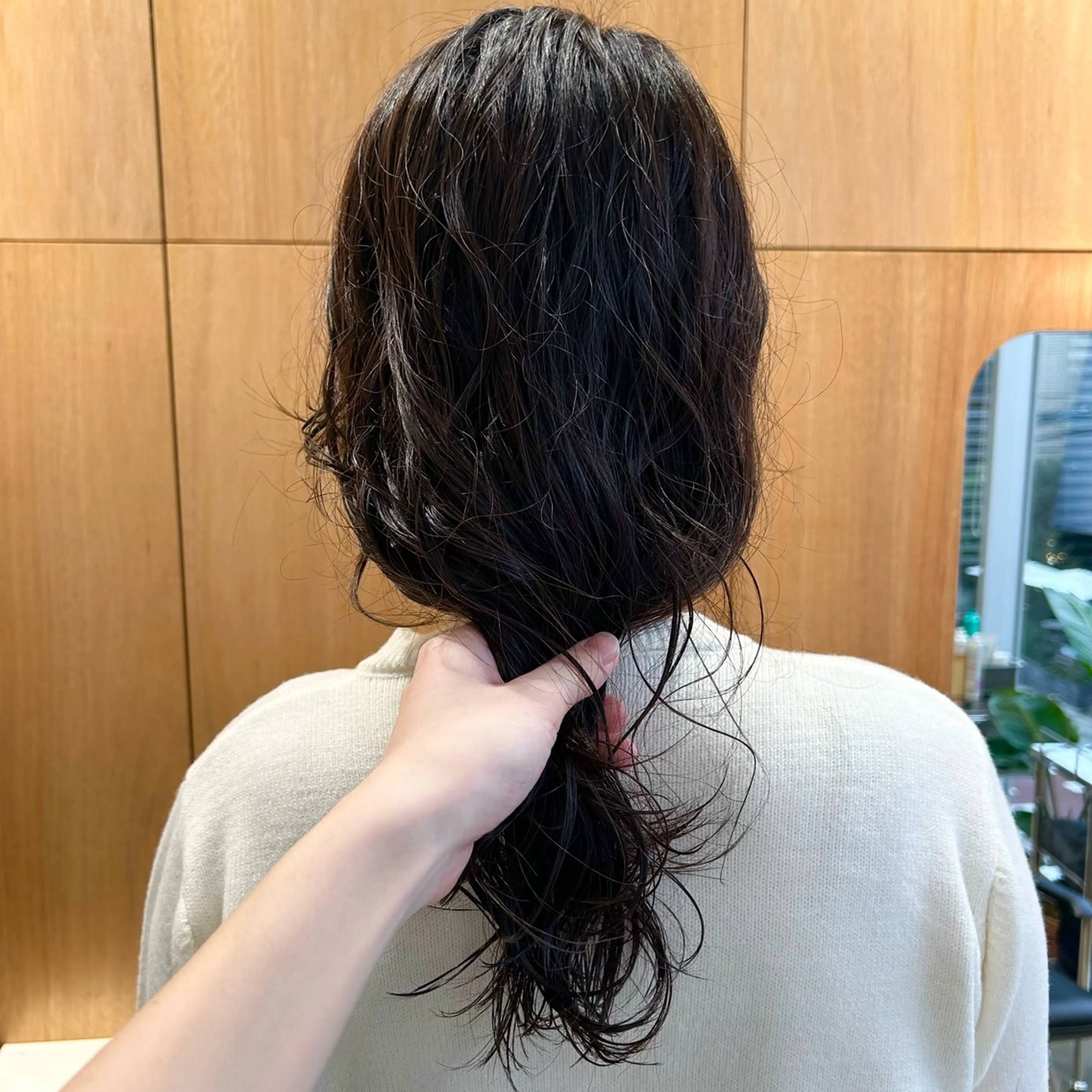 ミディアム パーマ カット パーマ トリートメント hina/パーマ /ニュアンスパーマのヘアスタイル