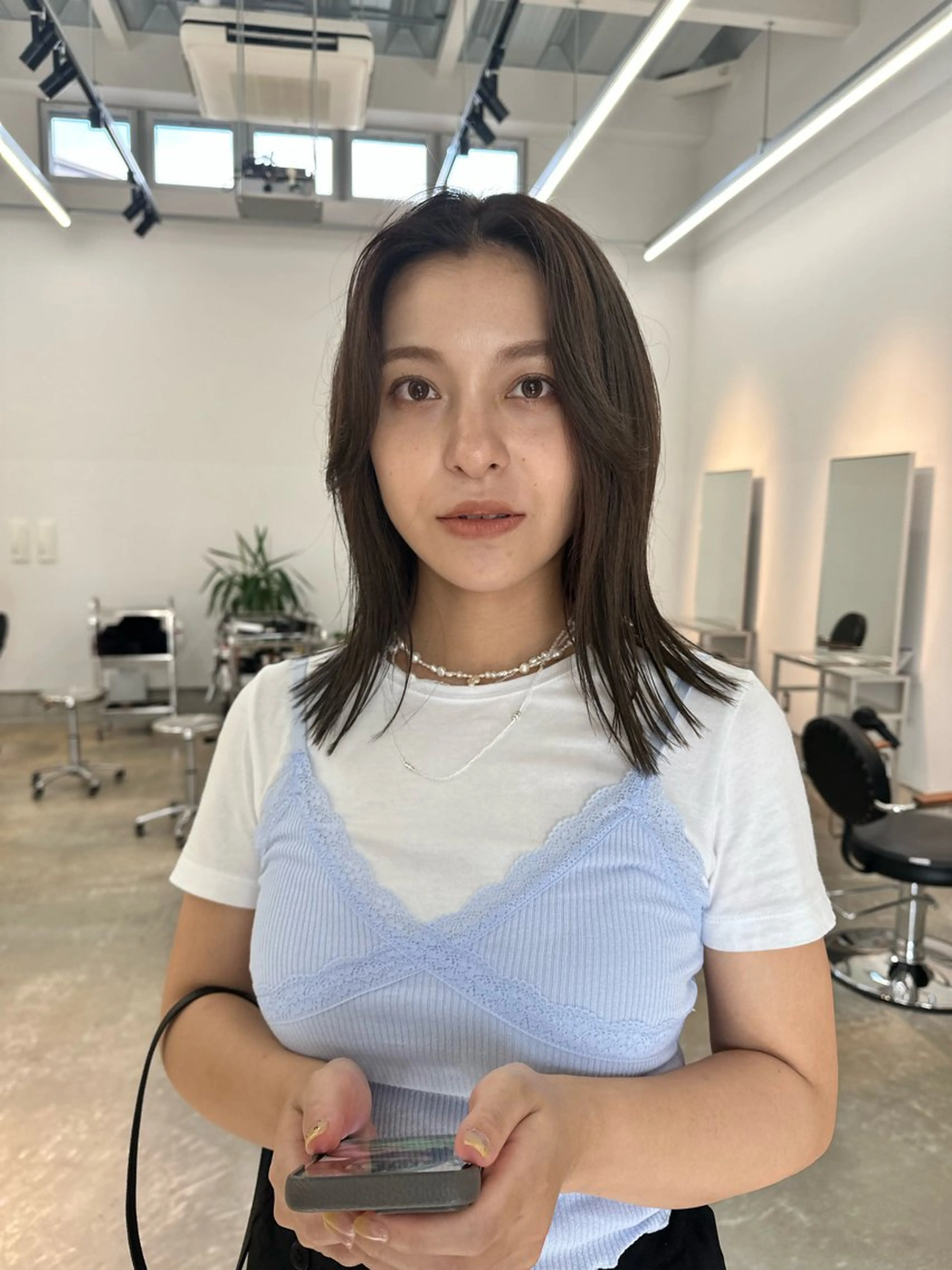 【ミニモ限定平日価格🏷️】カット＋イルミナカラー＋高濃度トリートメントの写真