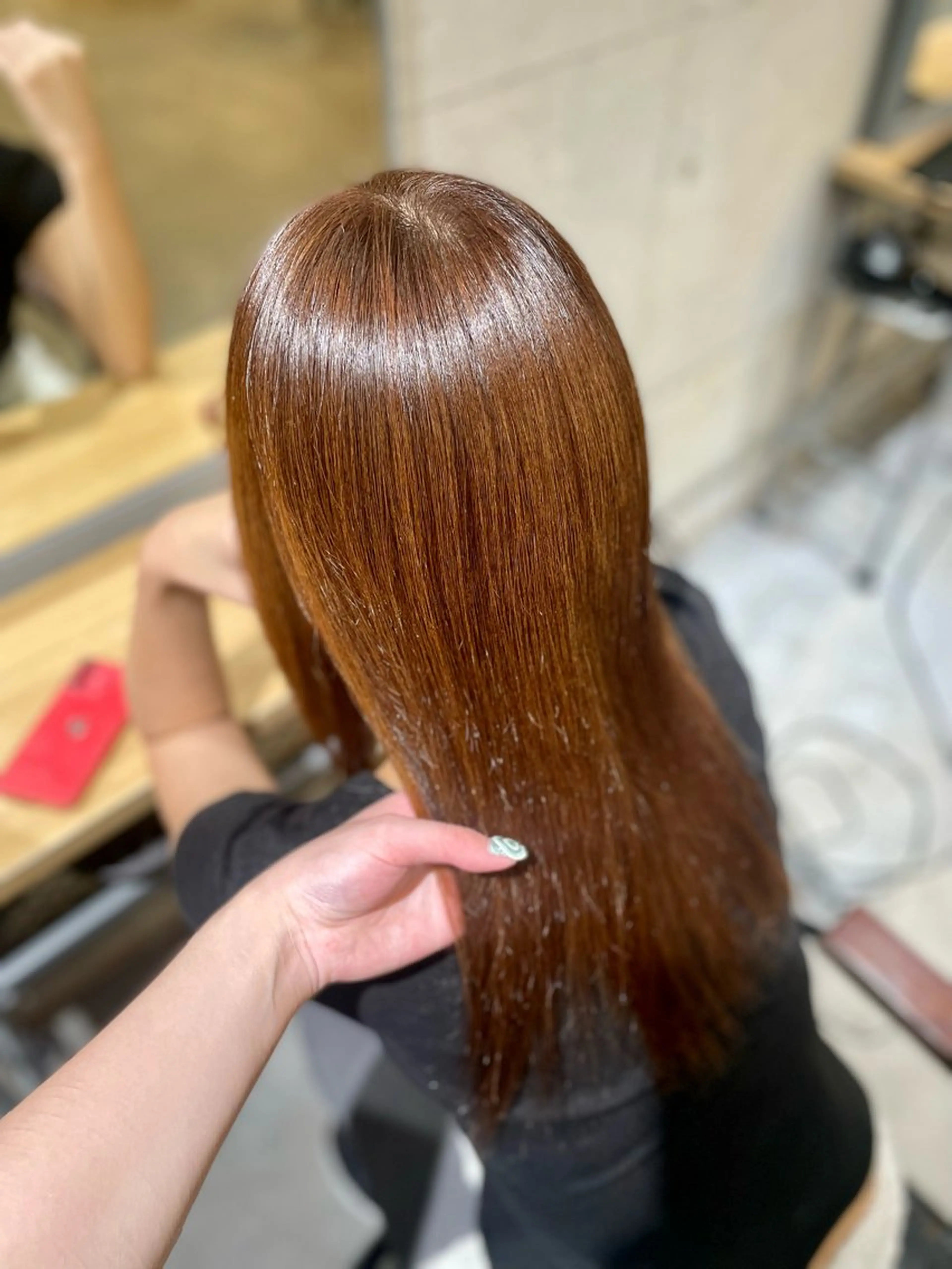 ミディアム ヘアアレンジ キッズ 髪質改善 トリートメント 艶髪/ハイトーン /masami🩵のヘアスタイル