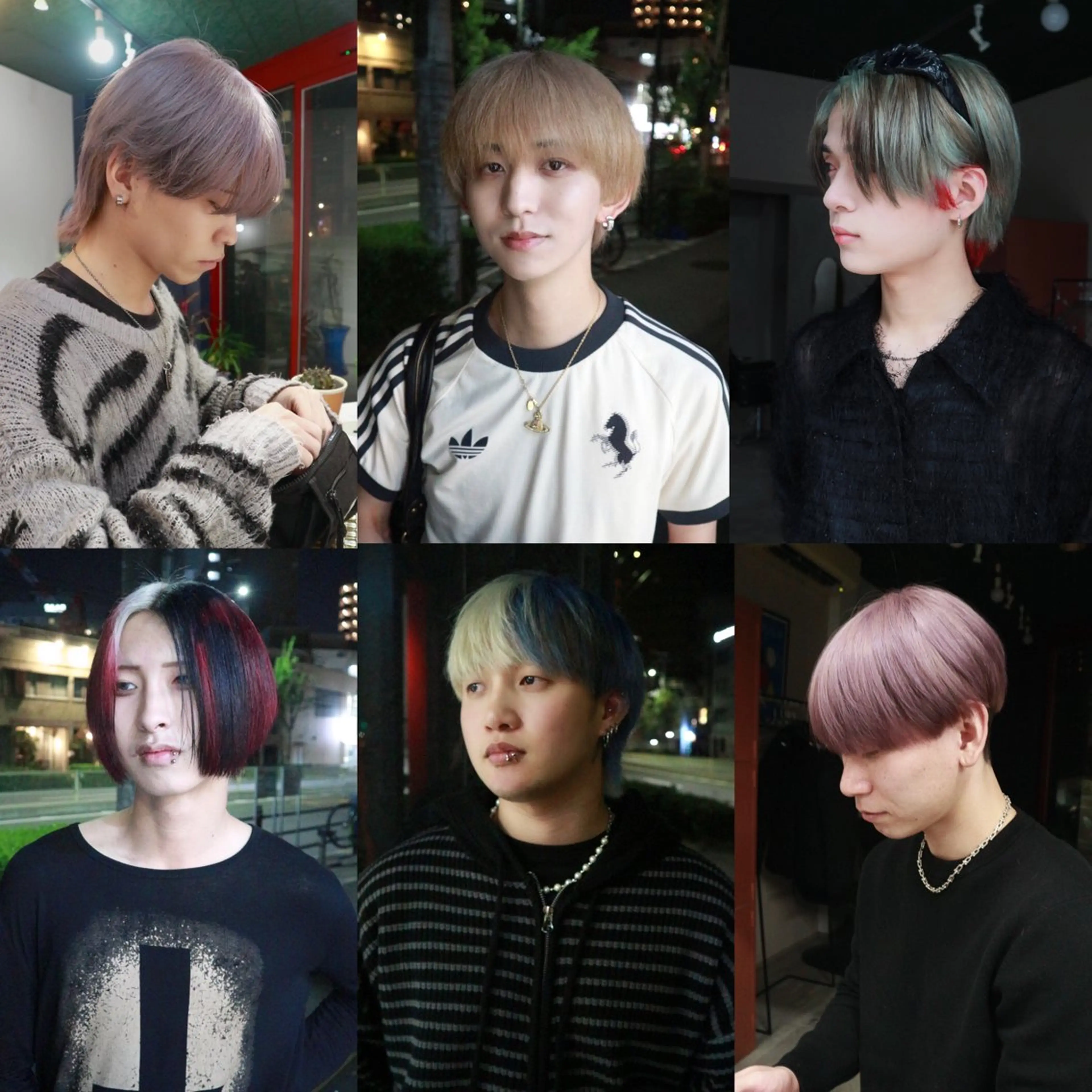 ショート カラー ヘアカラー ハイトーン/メンズ/ デザイン/梅田/ミユのヘアスタイル