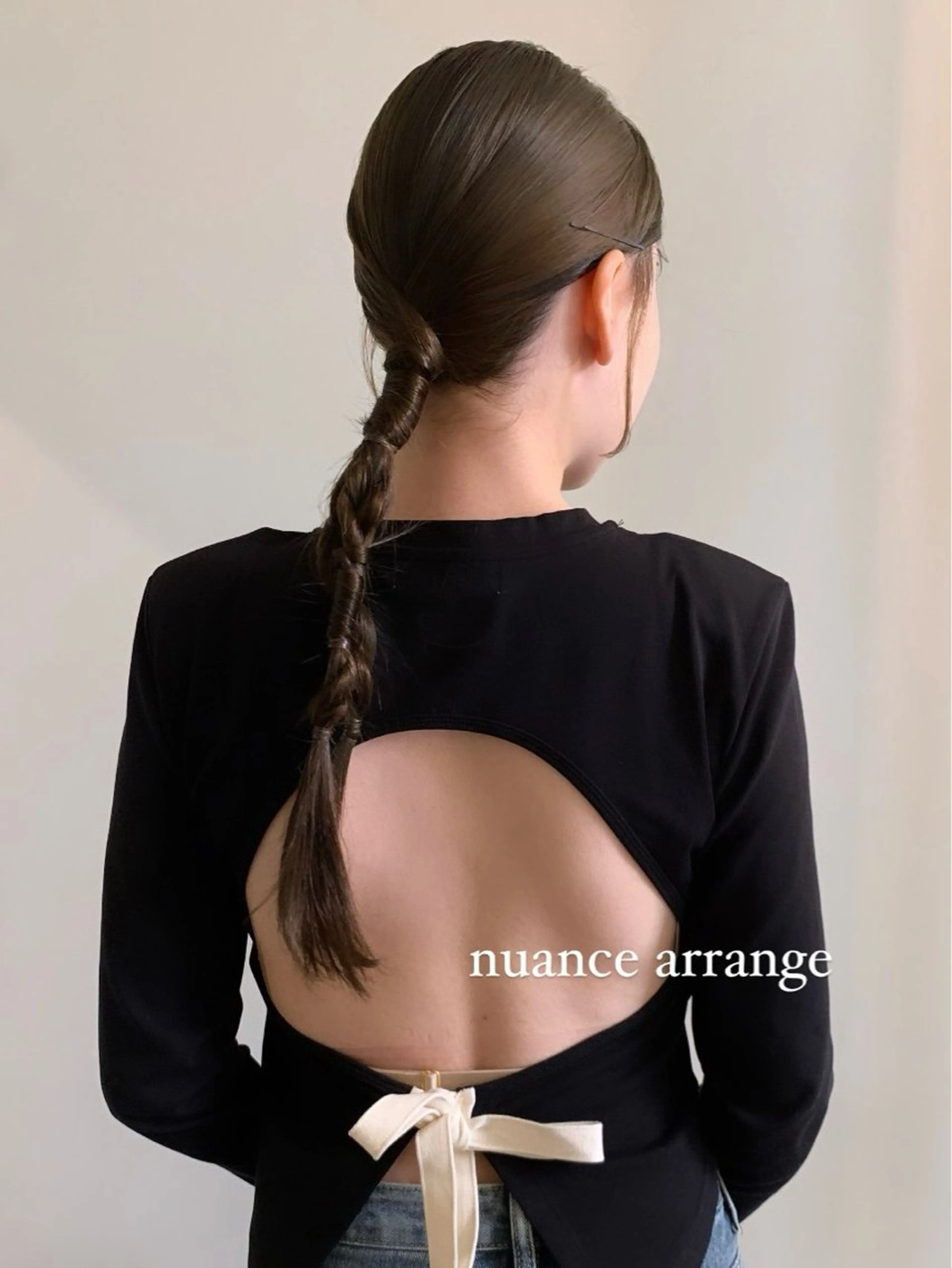 ロング カラー ヘアセット 落合希 Olivebeigeのヘアスタイル