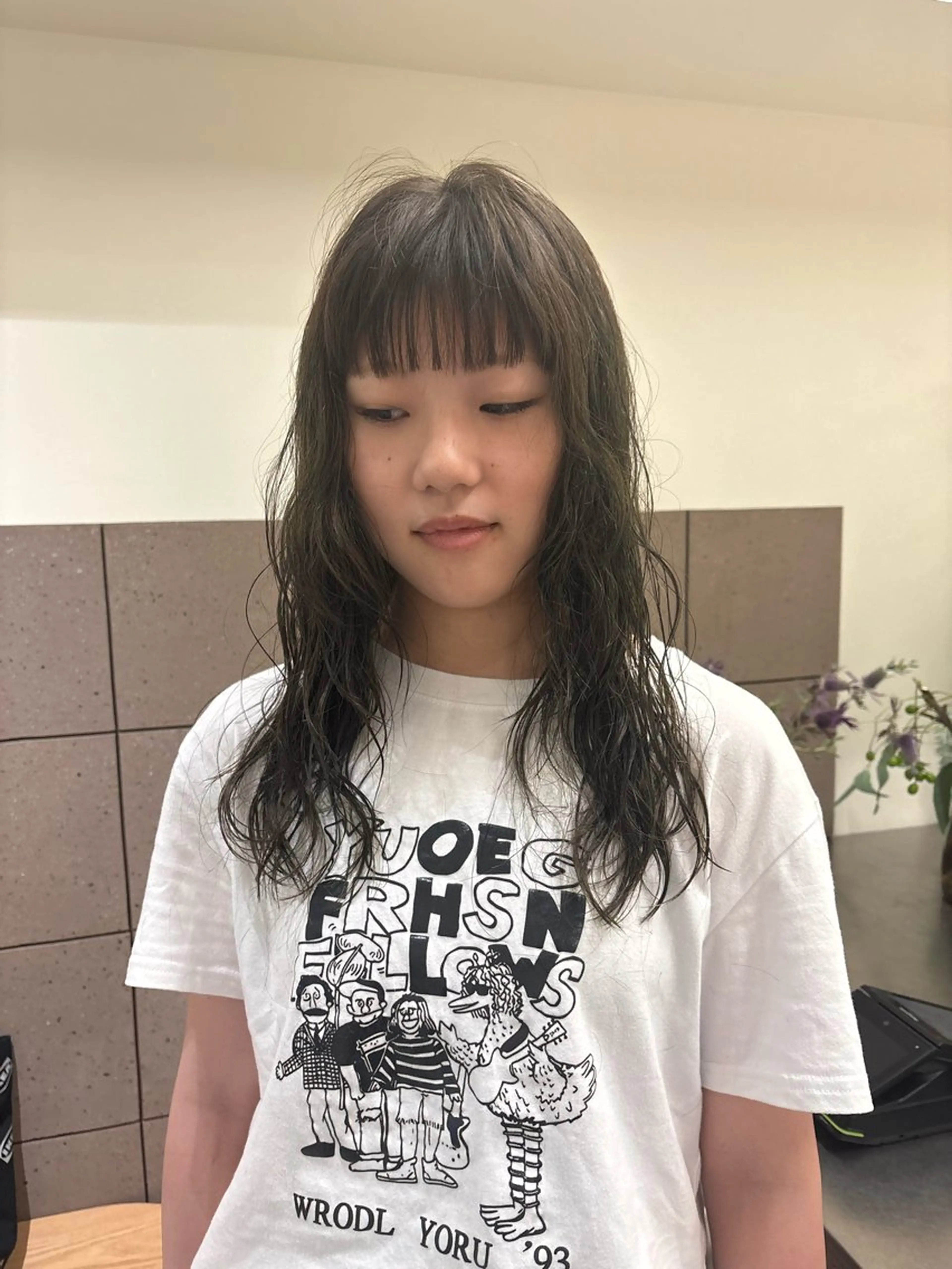 柔らかトーンアップカラー🍨+カット✂︎の写真