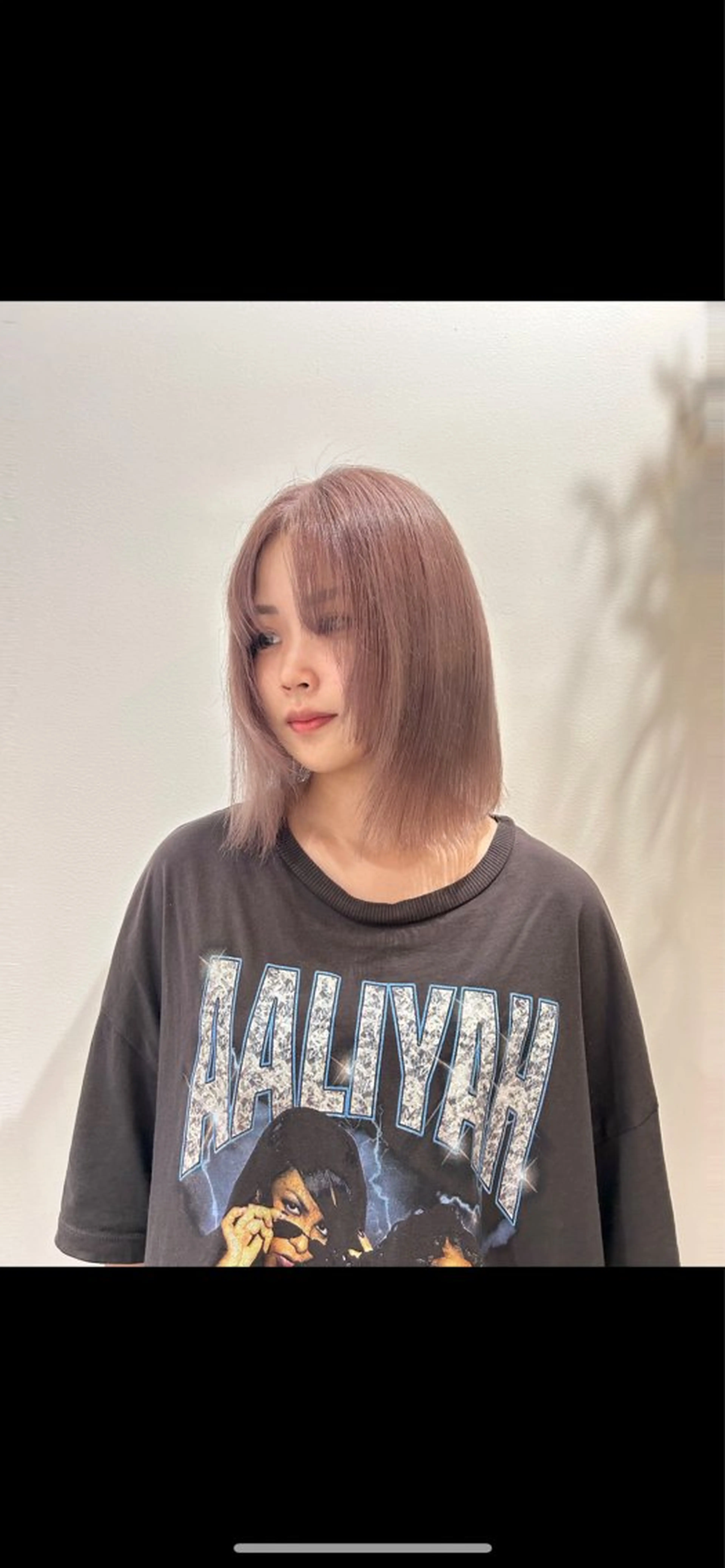 ミディアム ヘアカラー hair&eye🎀 /momoKaのマツエク・マツパデザイン