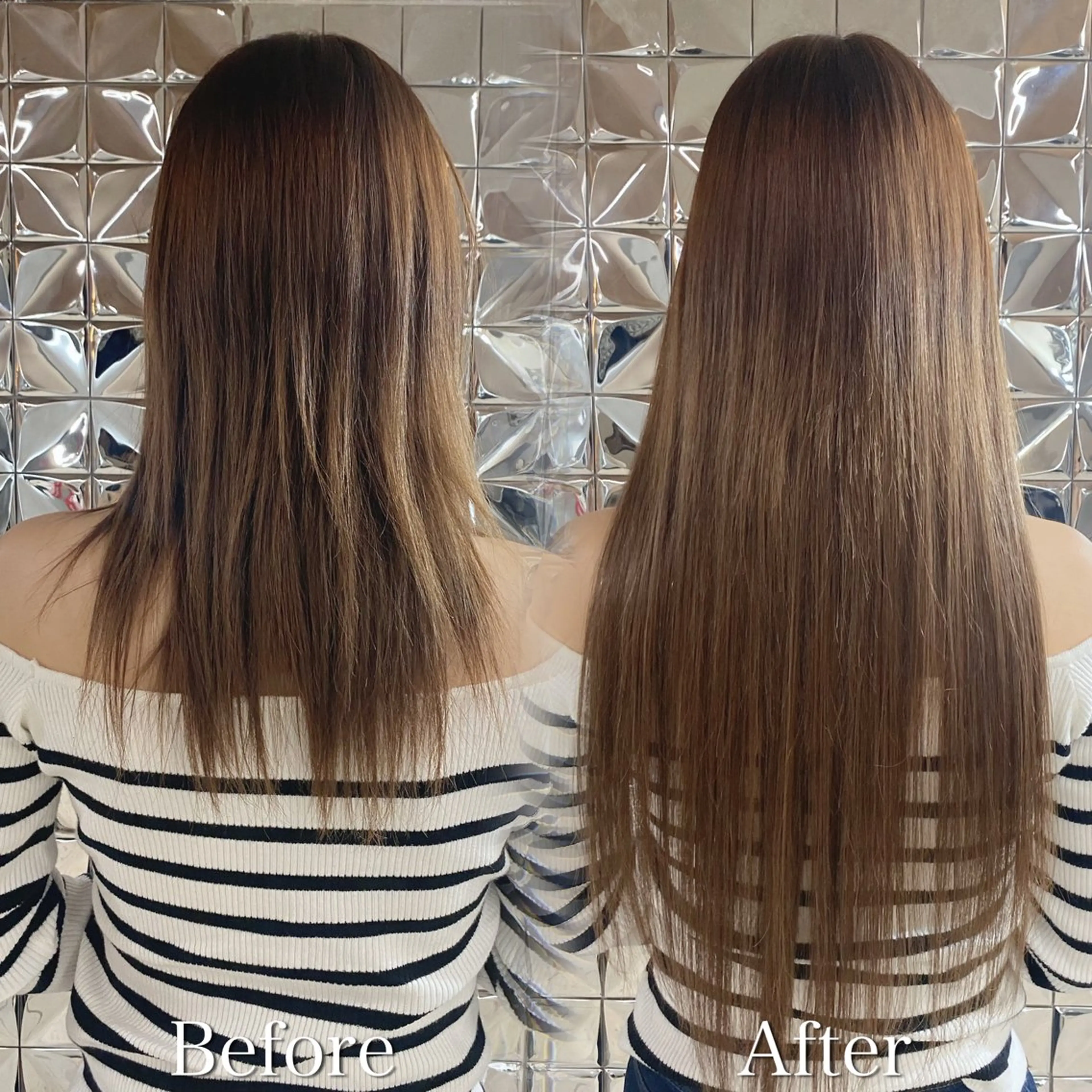 ロング ロング エクステ ラブスタシー Lilyのヘアスタイル